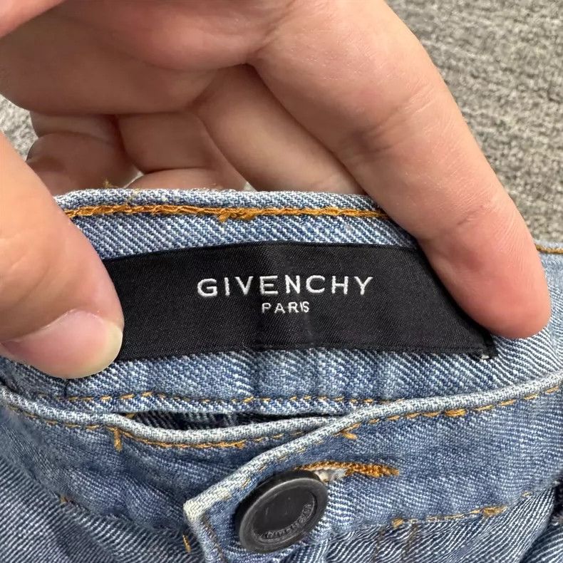 Givenchy Givenchy Size32 Blue Casual Pants Size US 27 - 2 Thumbnail