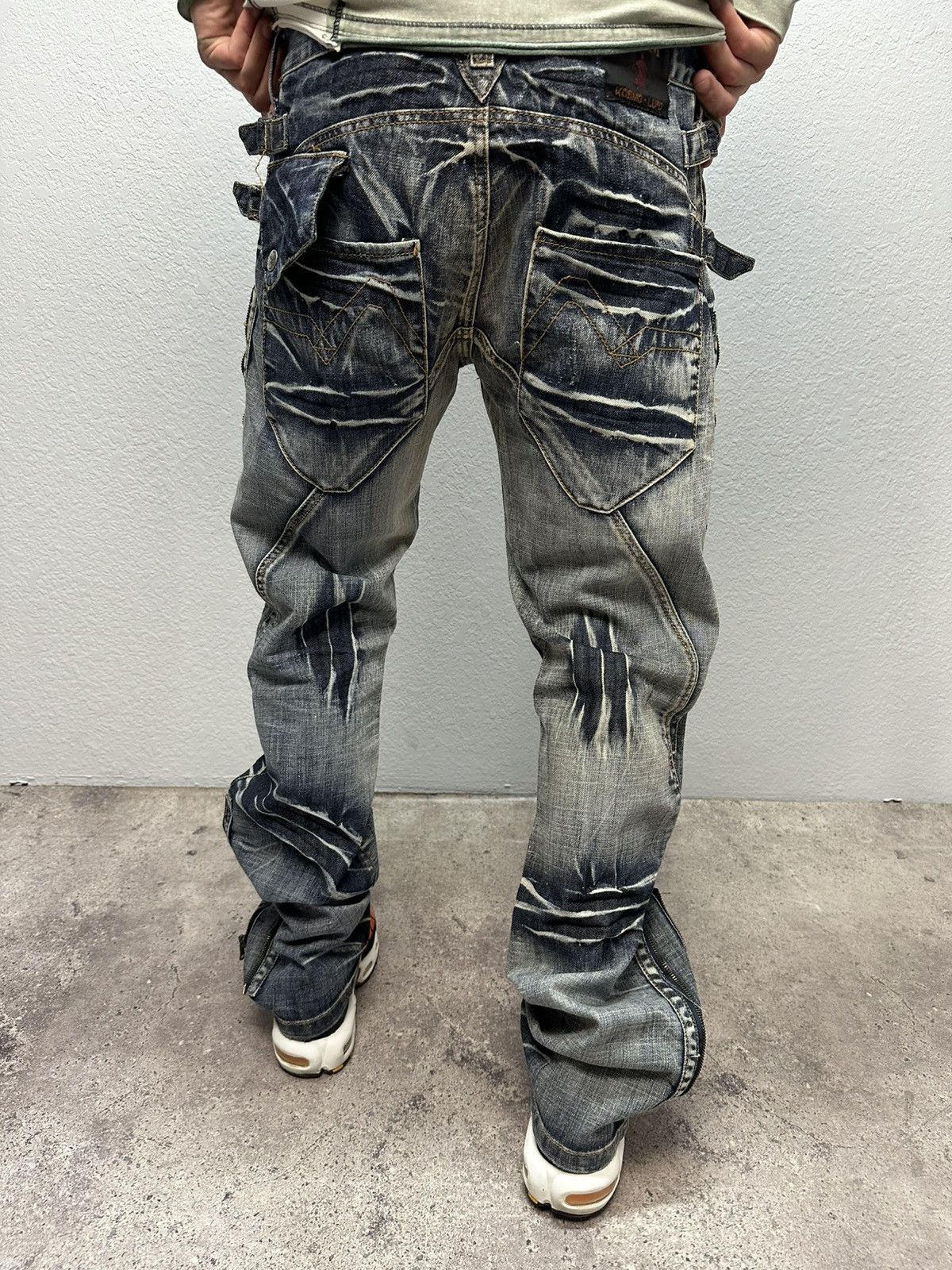 Other Vintage Junya Watanabe Balenciaga Style Denim Jeans Y2K Size US 34 / EU 50 - 5 Thumbnail