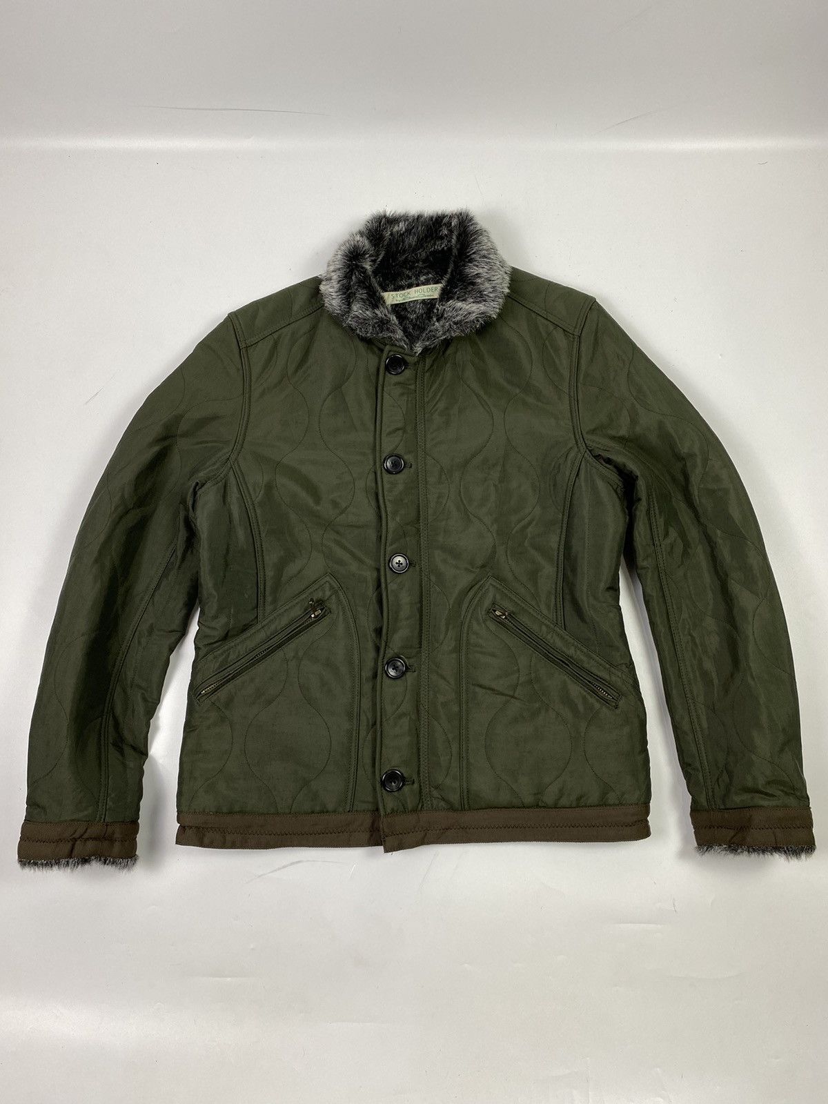 If Six Was Nine × Japanese Brand × Le Grande Bleu (L.G.B.) faux fur jacket stock holder lgb style Size US M / EU 48-50 / 2 - 11 Thumbnail
