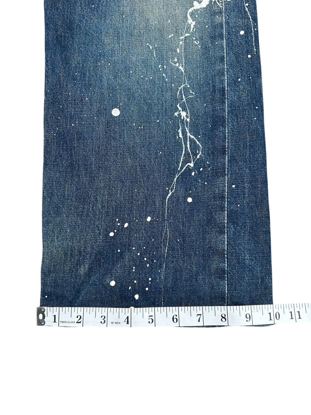 Kapital Vintage Edwin 505 Selvedge Thrashed Denim Jeans Size US 33 - 16 Thumbnail
