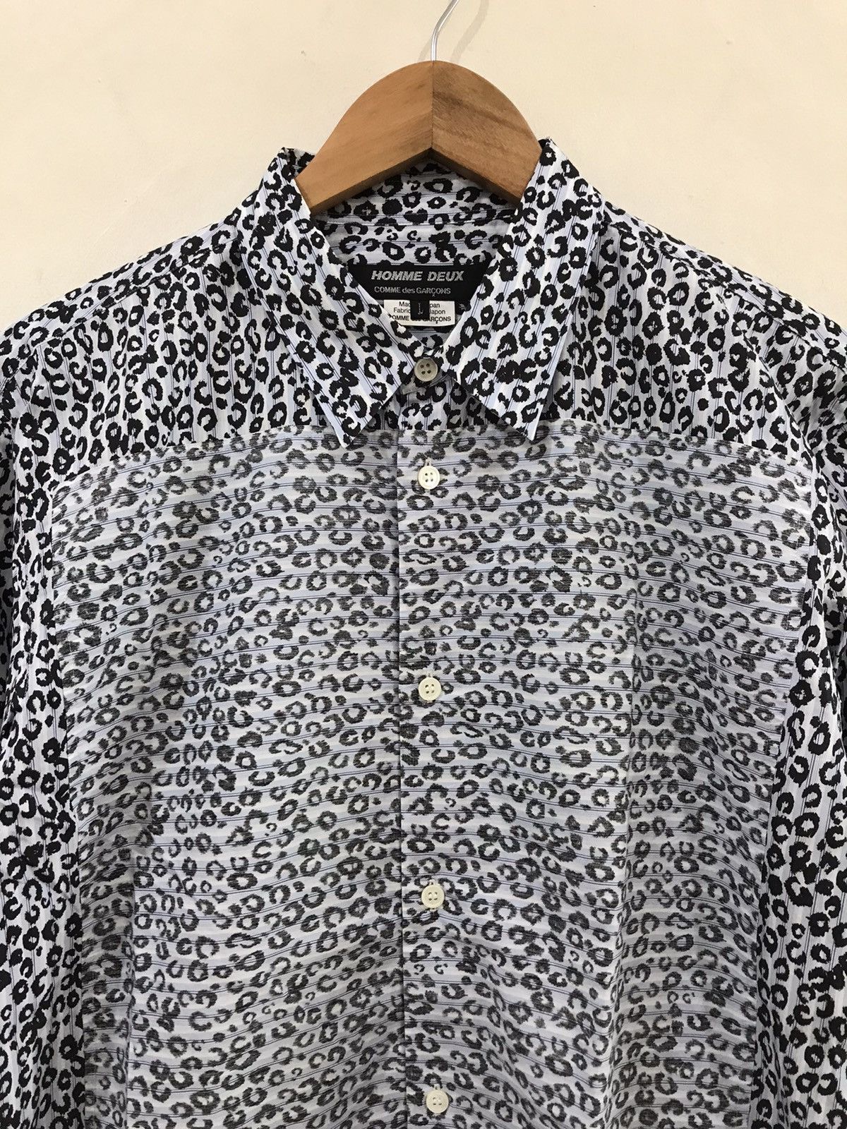 Comme des Garcons × Comme des Garcons Homme Deux Aop Comme Des Garcons Homme Deux Shirt Size US L / EU 52-54 / 3 - 3 Thumbnail