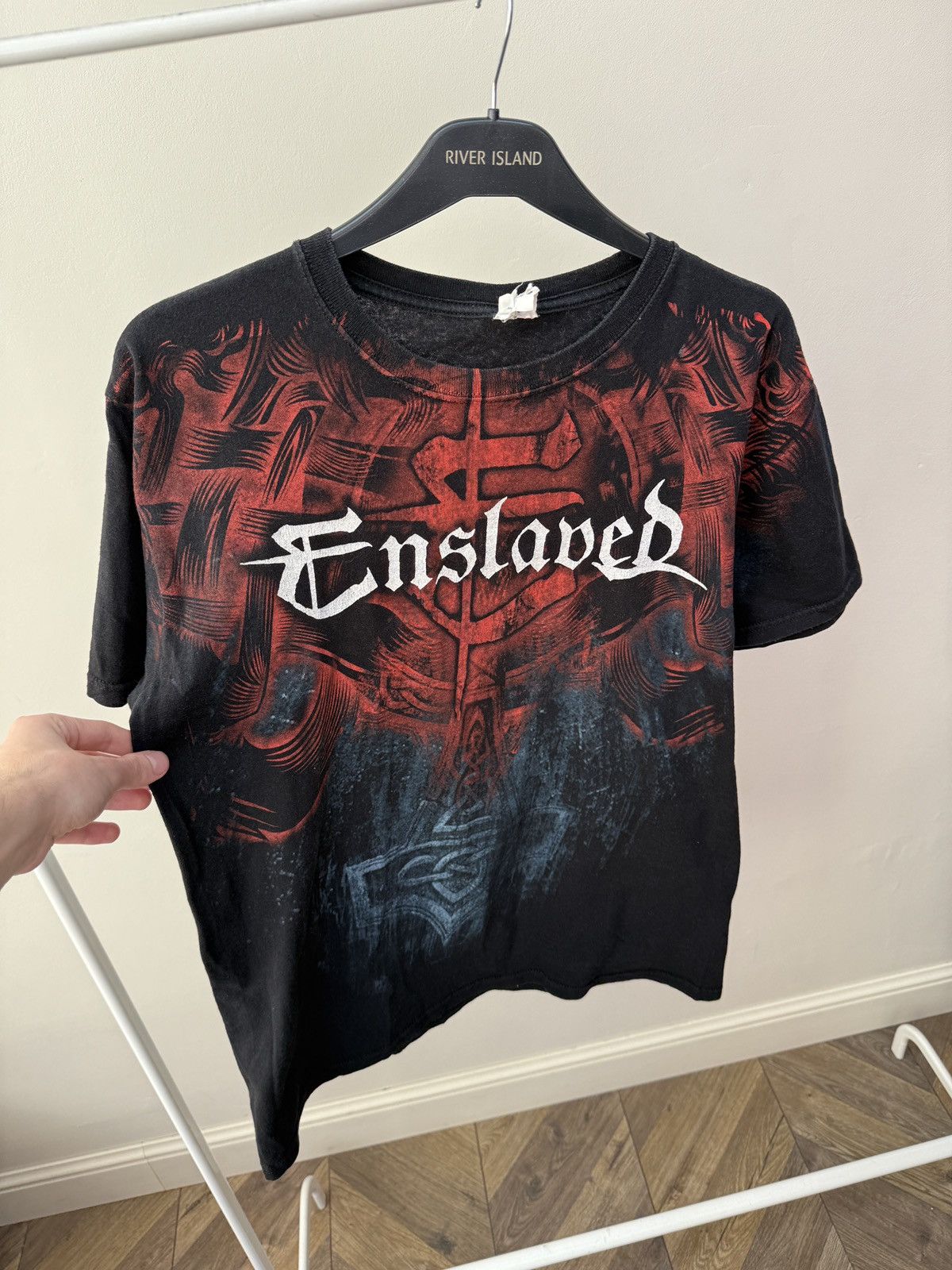 Other Vintage Enslaved 2010 tour faded t-shirt Size US M / EU 48-50 / 2 - 10 Thumbnail