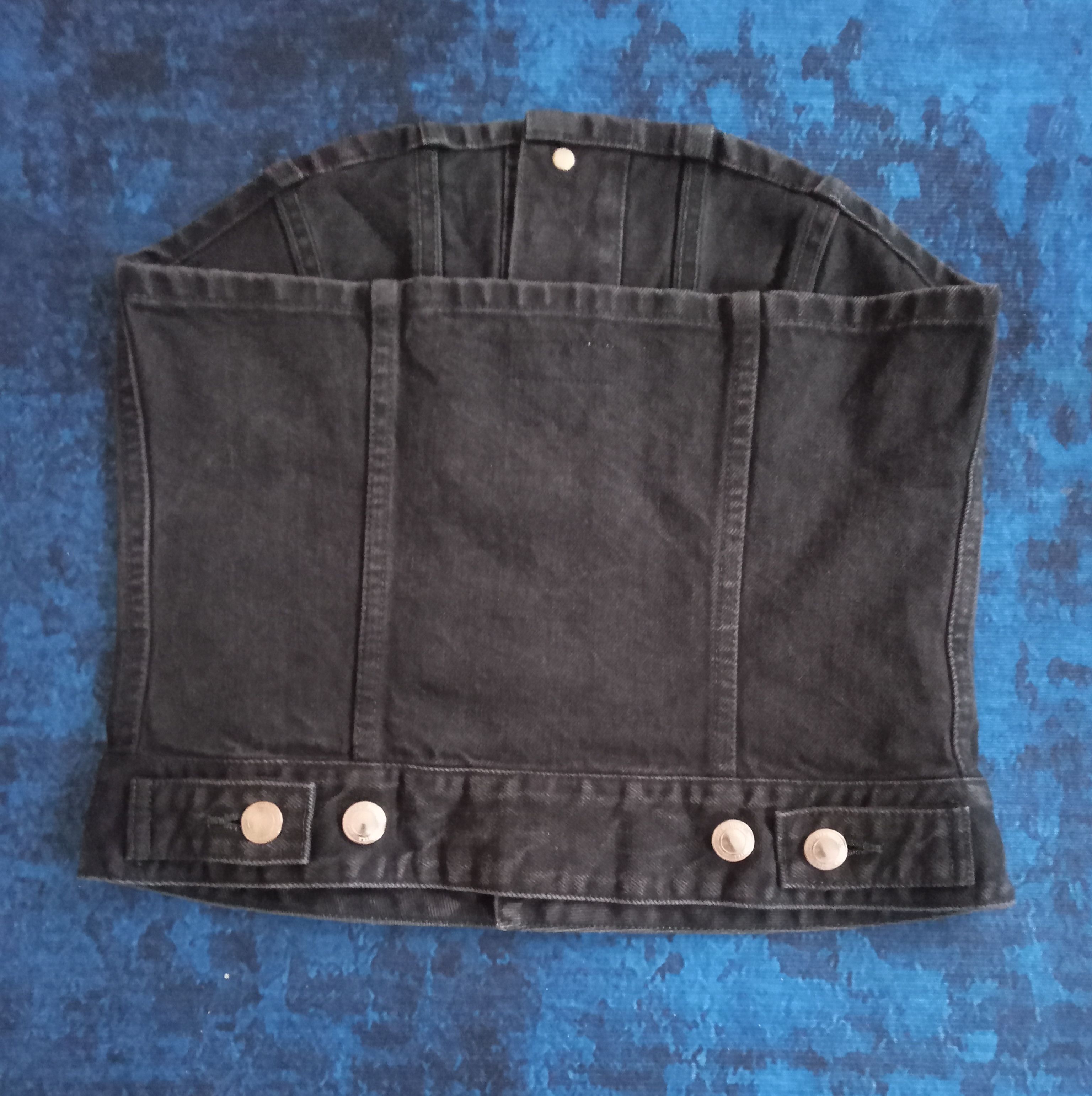 HYKE Hyke Denim Crop Top Tube Size S / US 4 / IT 40 - 2 Thumbnail