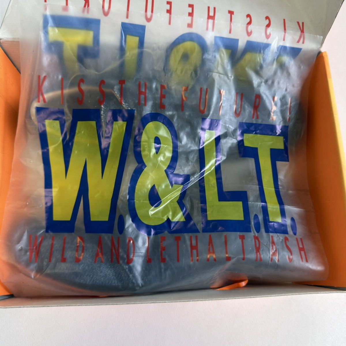 Walter Van Beirendonck 1990s Washed Blue Denim ‘W’ Sneakers Size US 10 / EU 43 - 16 Thumbnail