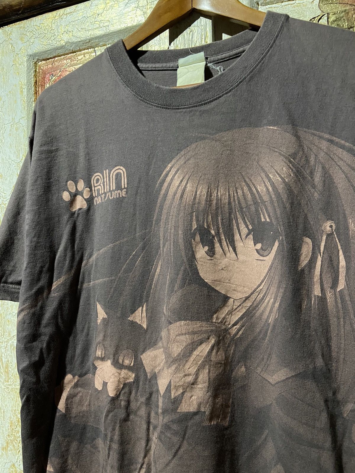 Anime × Japanese Brand 2007 Anime Rin natsume big screen official t shirt size L Size US L / EU 52-54 / 3 - 3 Thumbnail