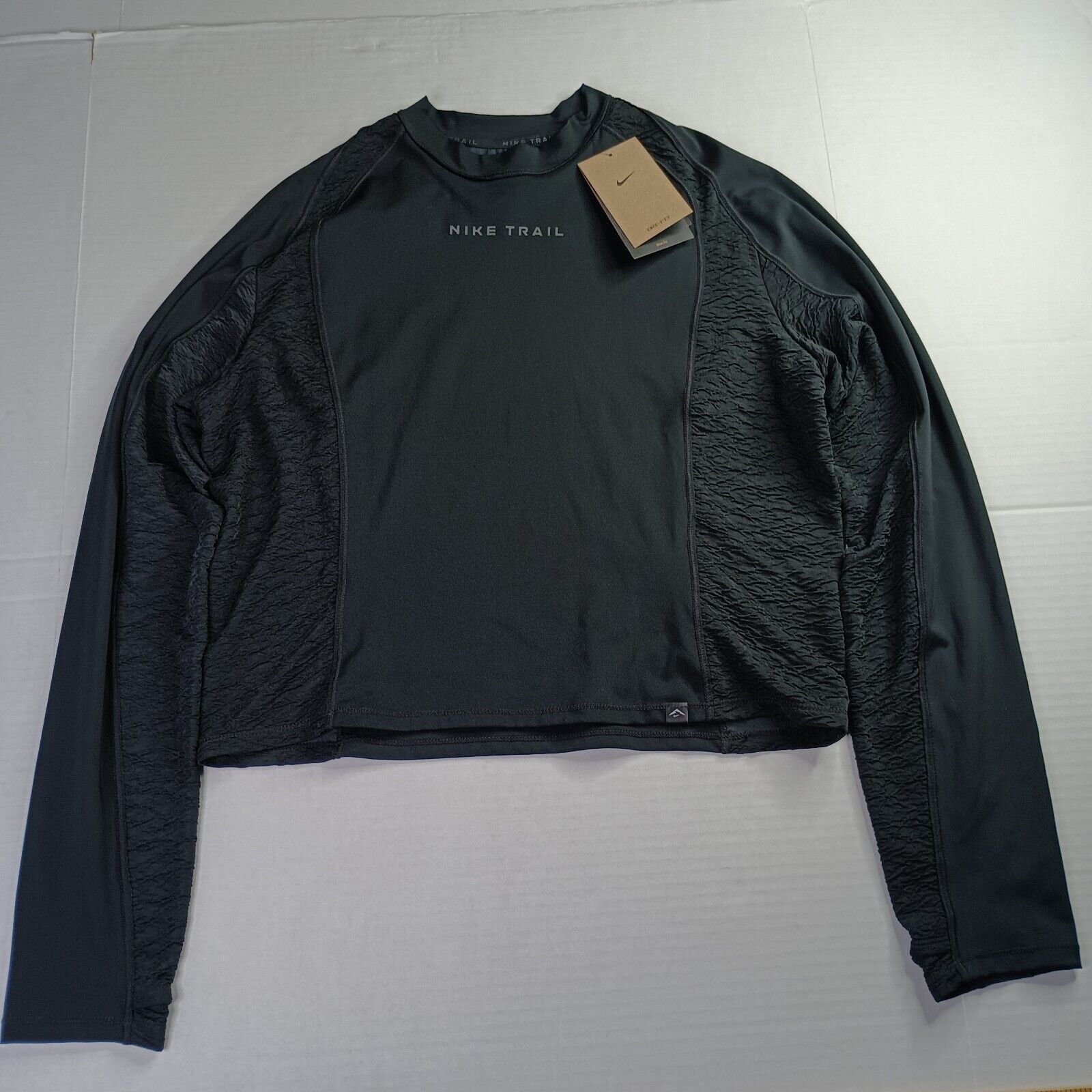 Nike Nike Trail Women's Dri-FIT Running Top Size XL XLarge Black Size XL / US 12-14 / IT 48-50 - 1 Thumbnail