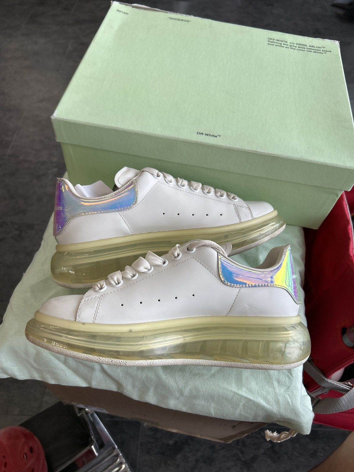 Alexander McQueen Alexander Mcqueen iridescent Size US 9 / IT 39 - 3 Thumbnail