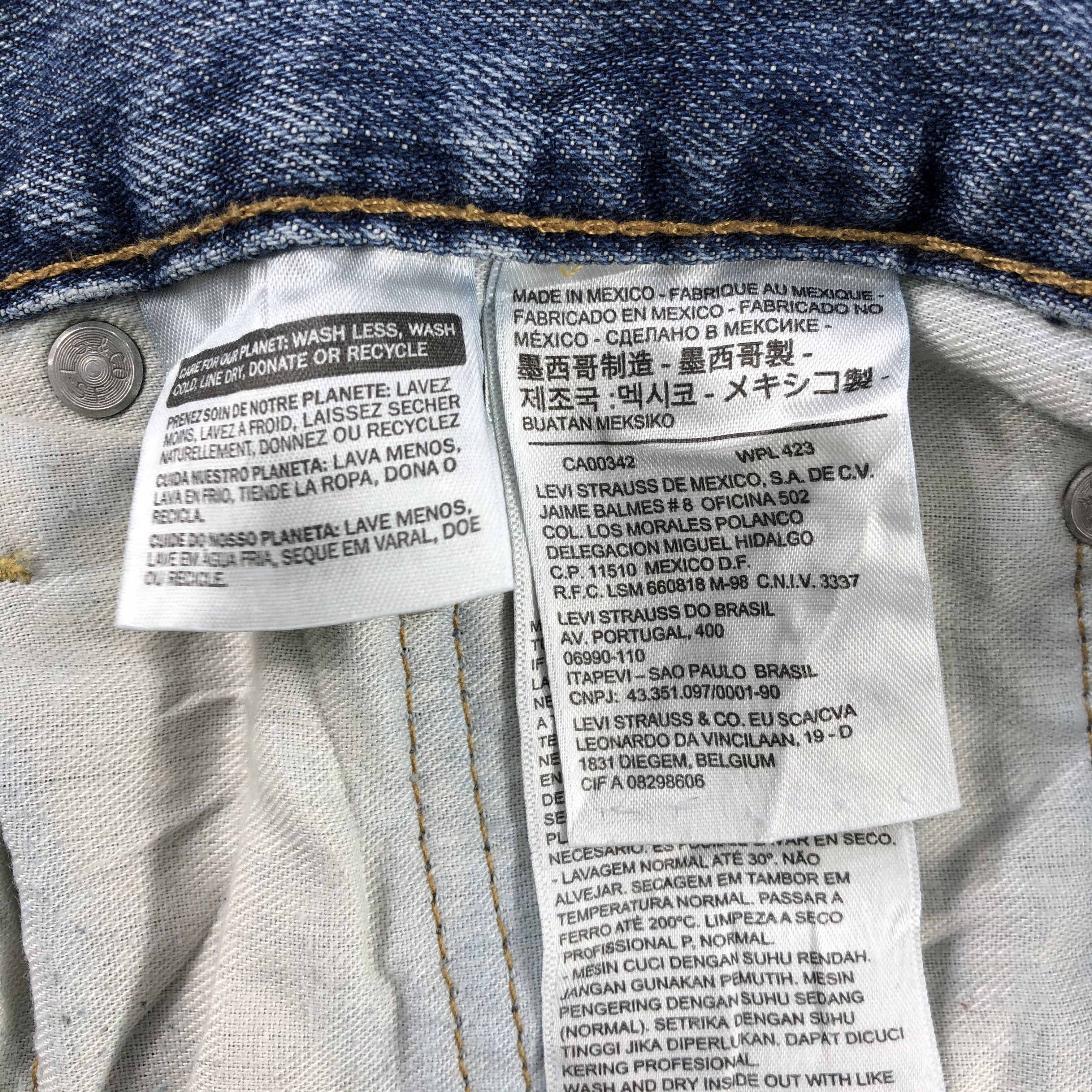 Levi's × Vintage Vintage Blue Wash Levis 569 Jeans-JM2980 Size US 44 / EU 60 - 10 Thumbnail