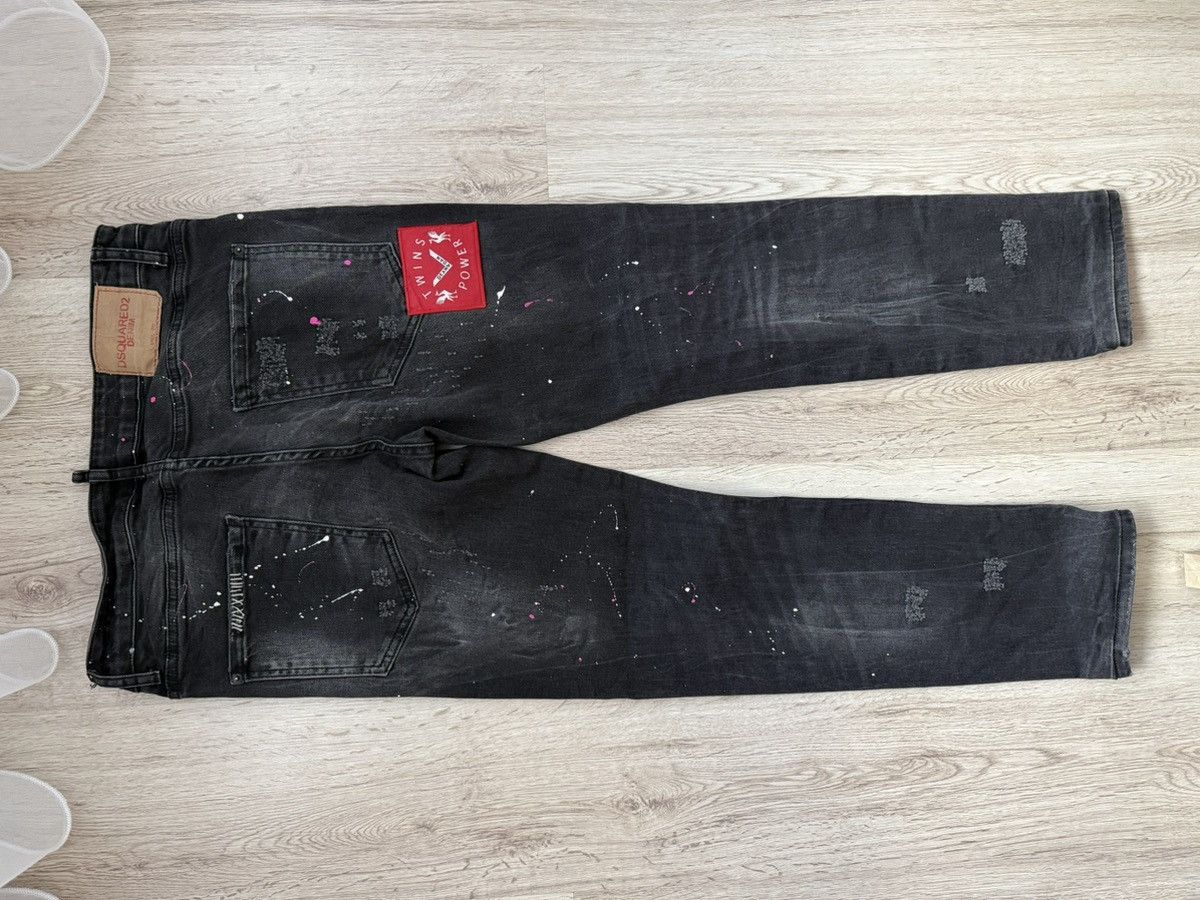 Dsquared2 Dsquared2 Slim Jeans Distressed Paint Splatter Patch Size US 32 / EU 48 - 15 Thumbnail