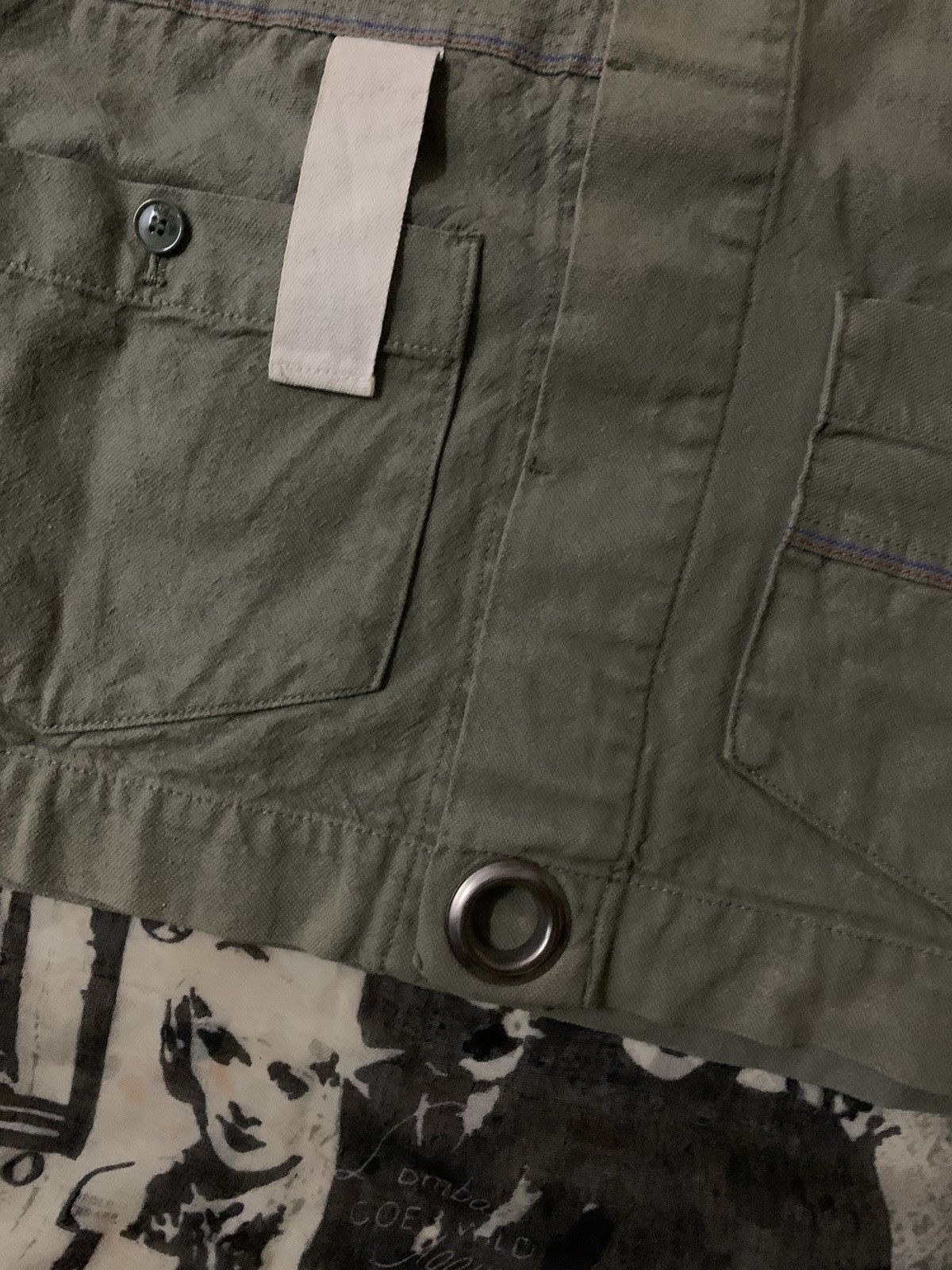 Issey Miyake 💥Avant Garde Issey Miyake Ne Net Military Size S / US 4 / IT 40 - 4 Thumbnail