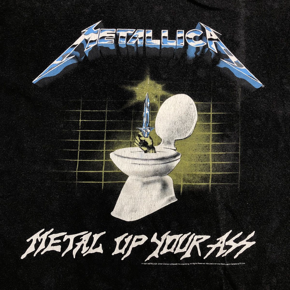 Band Tees × Metallica × Vintage 2007 Metallica "Metal Up Your Ass" Bootleg Band Tee Size US L / EU 52-54 / 3 - 3 Thumbnail