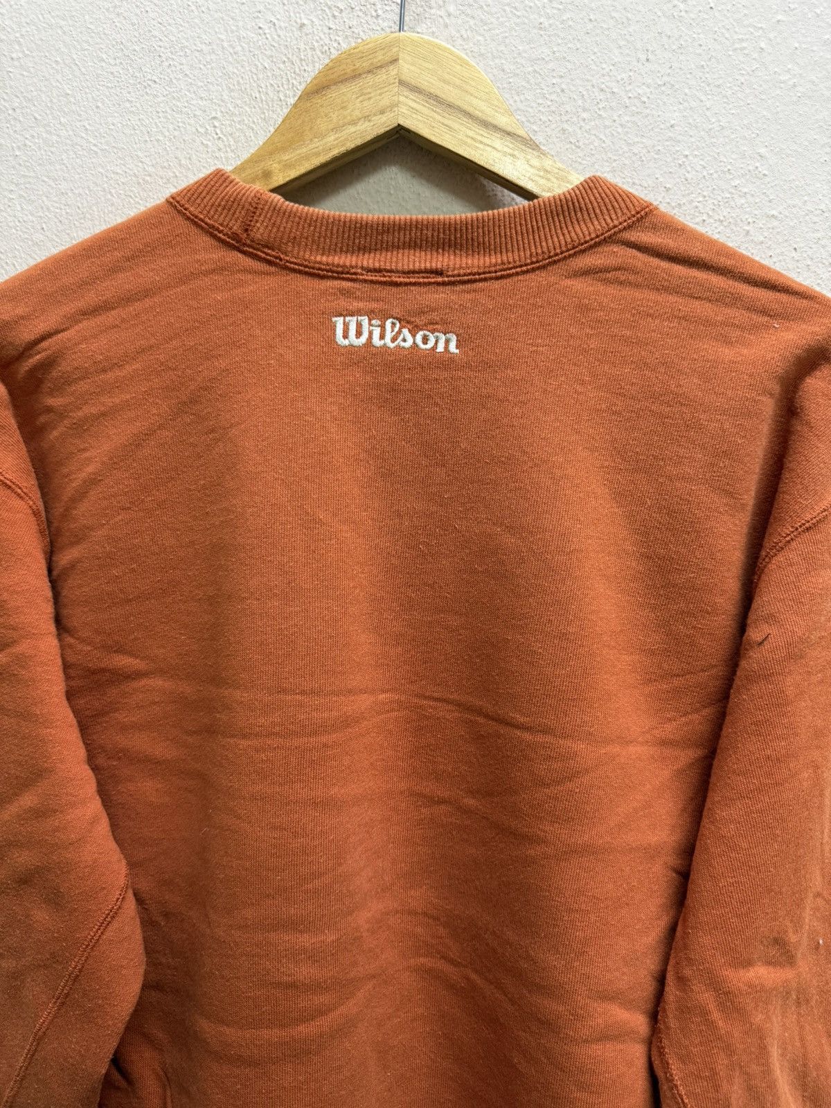 Wilson Vintage 90s Wilson Embroidery Logo Crew Neck Sweatshirt Size US M / EU 48-50 / 2 - 19 Thumbnail