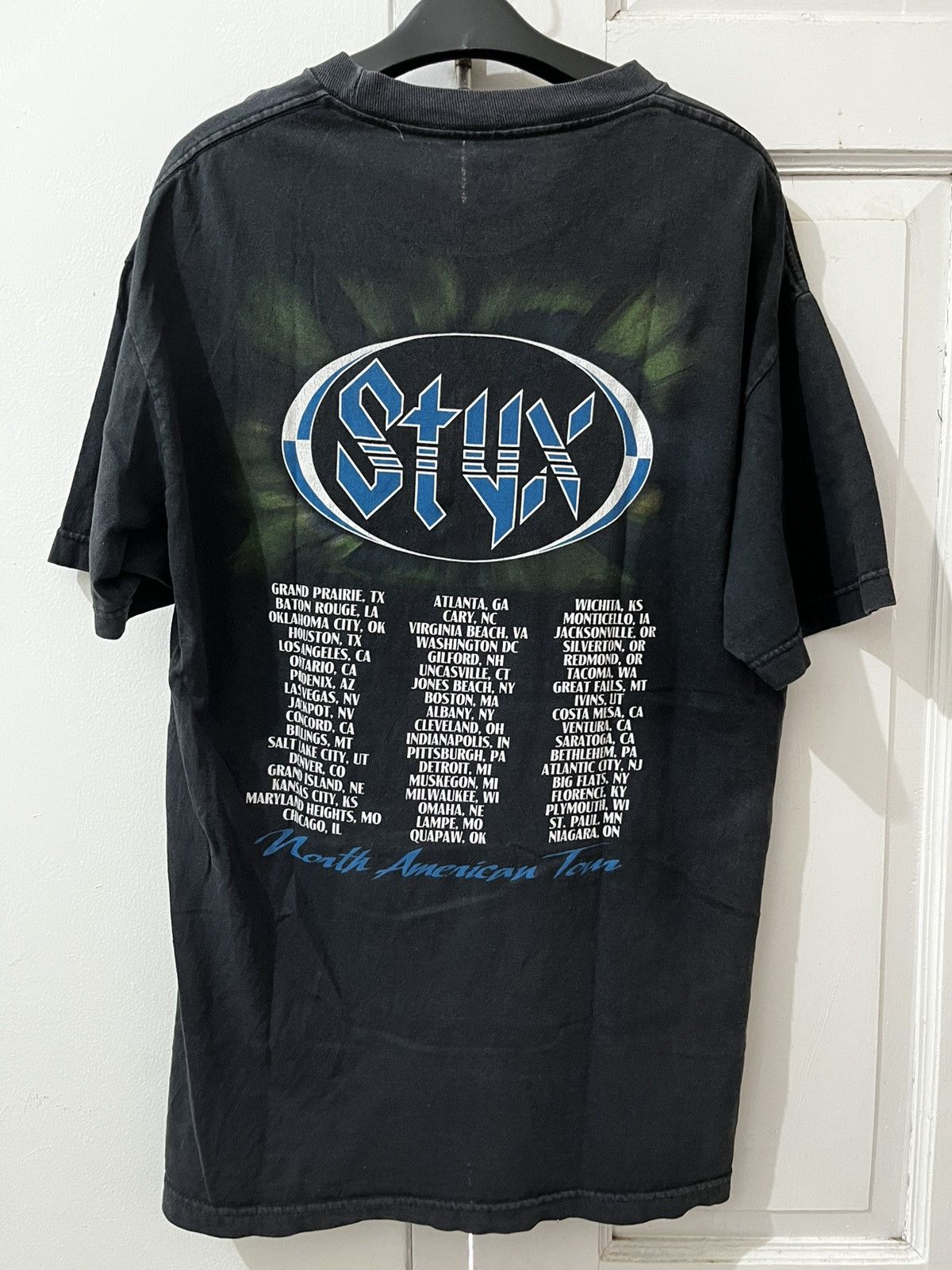 Band Tees × Vintage STYX BAND NORTH AMERICAN TOUR Size US L / EU 52-54 / 3 - 4 Thumbnail