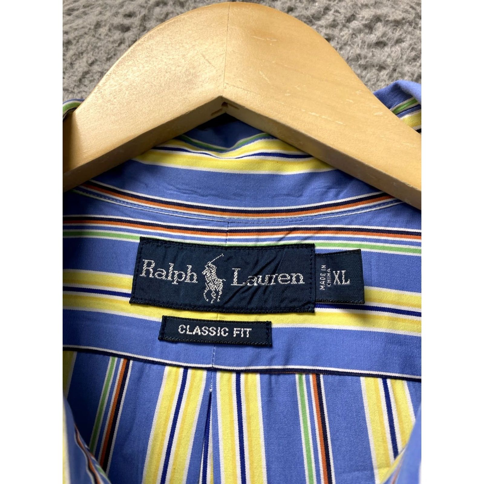 Polo Ralph Lauren Ralph Lauren Button-Up Shirt Mens XL Classic Plaid Blue Yellow Long Sleeve Button-Down Collared Casual Size US XL / EU 56 / 4 - 4 Thumbnail
