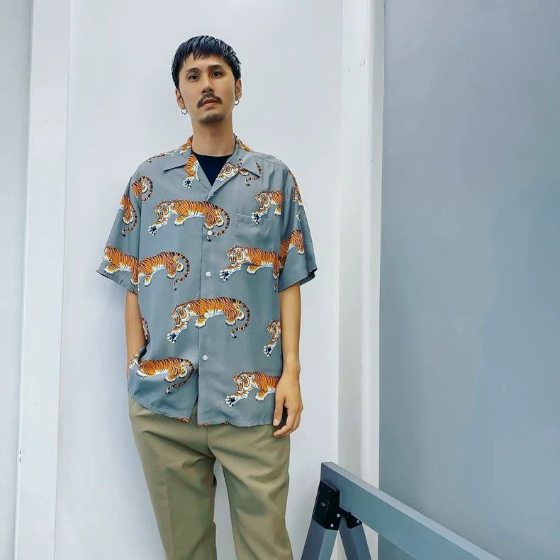 Wacko Maria Wacko maria New tim lehi shirt 21ss Short Sleeve Shirt Tig Size US M / EU 48-50 / 2 - 6 Thumbnail