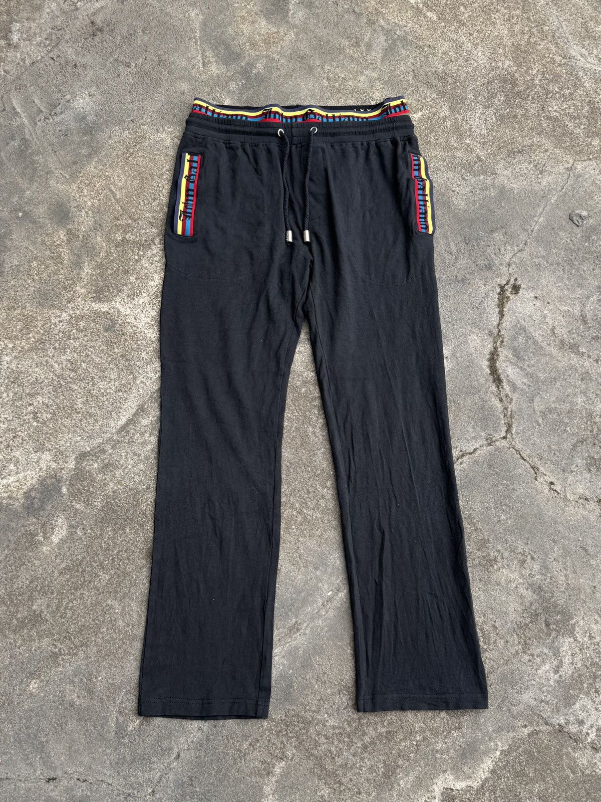 John Galliano Sweatpants Double Waist