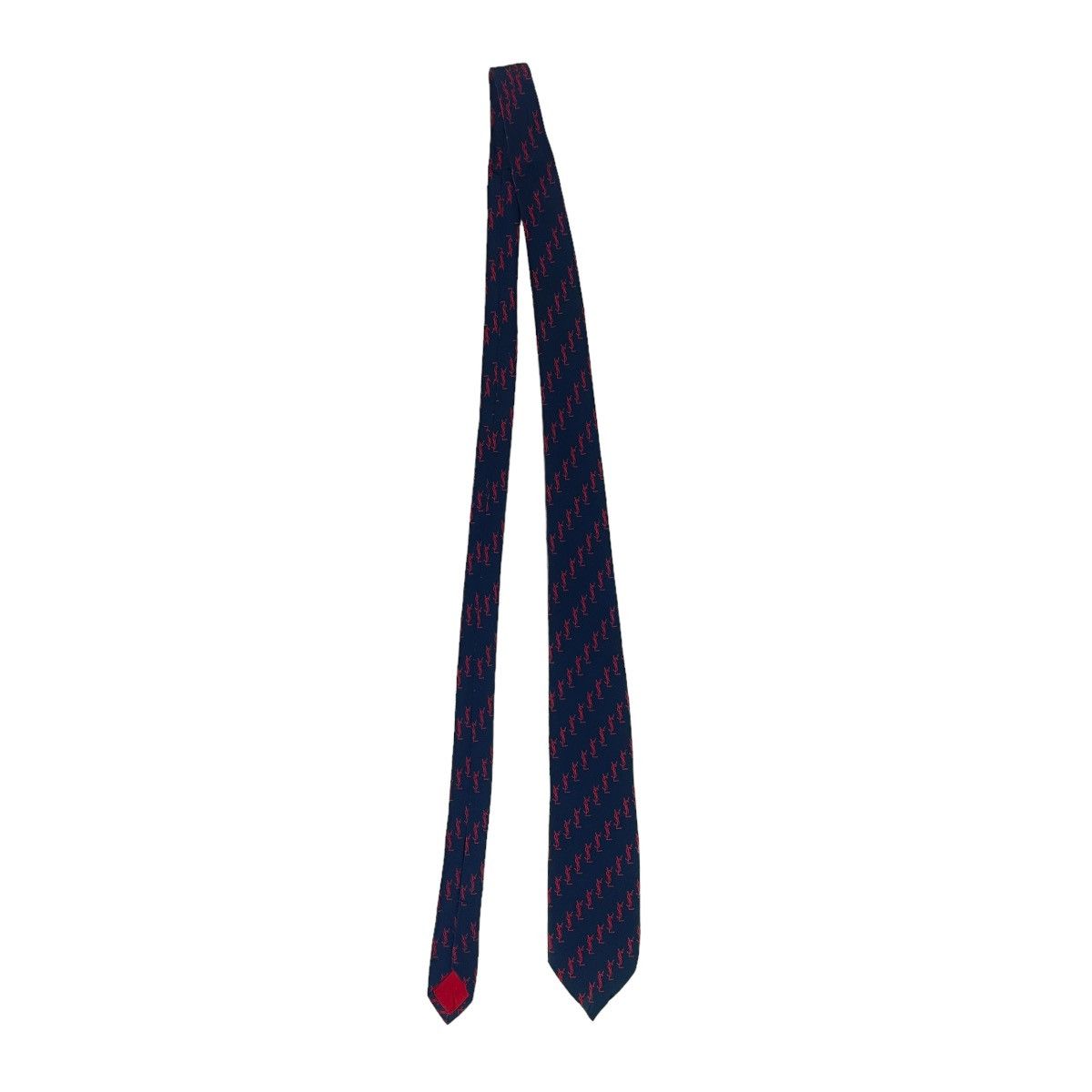 Yves Saint Laurent Yves Saint Laurent YSL Printed Silk Ties Size ONE SIZE - 4 Thumbnail