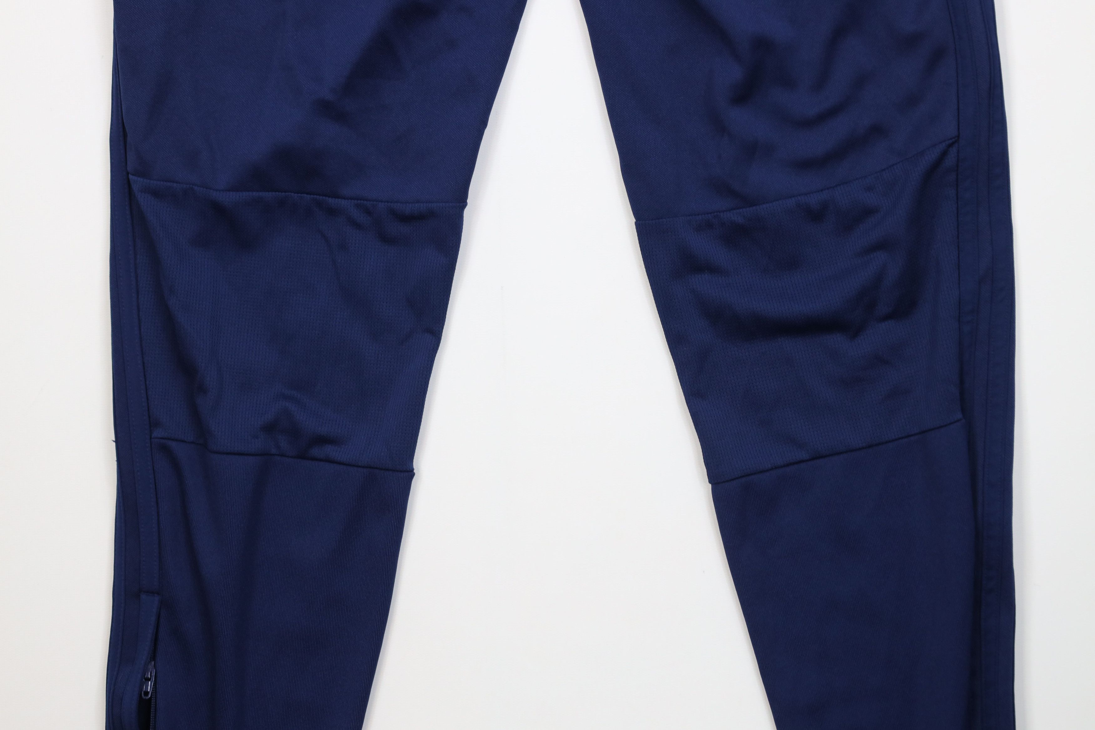 Adidas Vintage Y2K Adidas Tapered Leg Warm Up Soccer Pants Blue Size US 32 / EU 48 - 12 Thumbnail