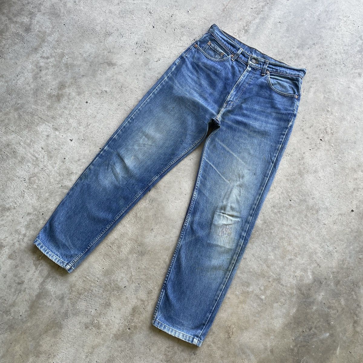 Levi's Vintage Clothing Vintage Levis 620 Faded Blue Jeans Denim Pants W31x29 Size US 31 - 2 Thumbnail
