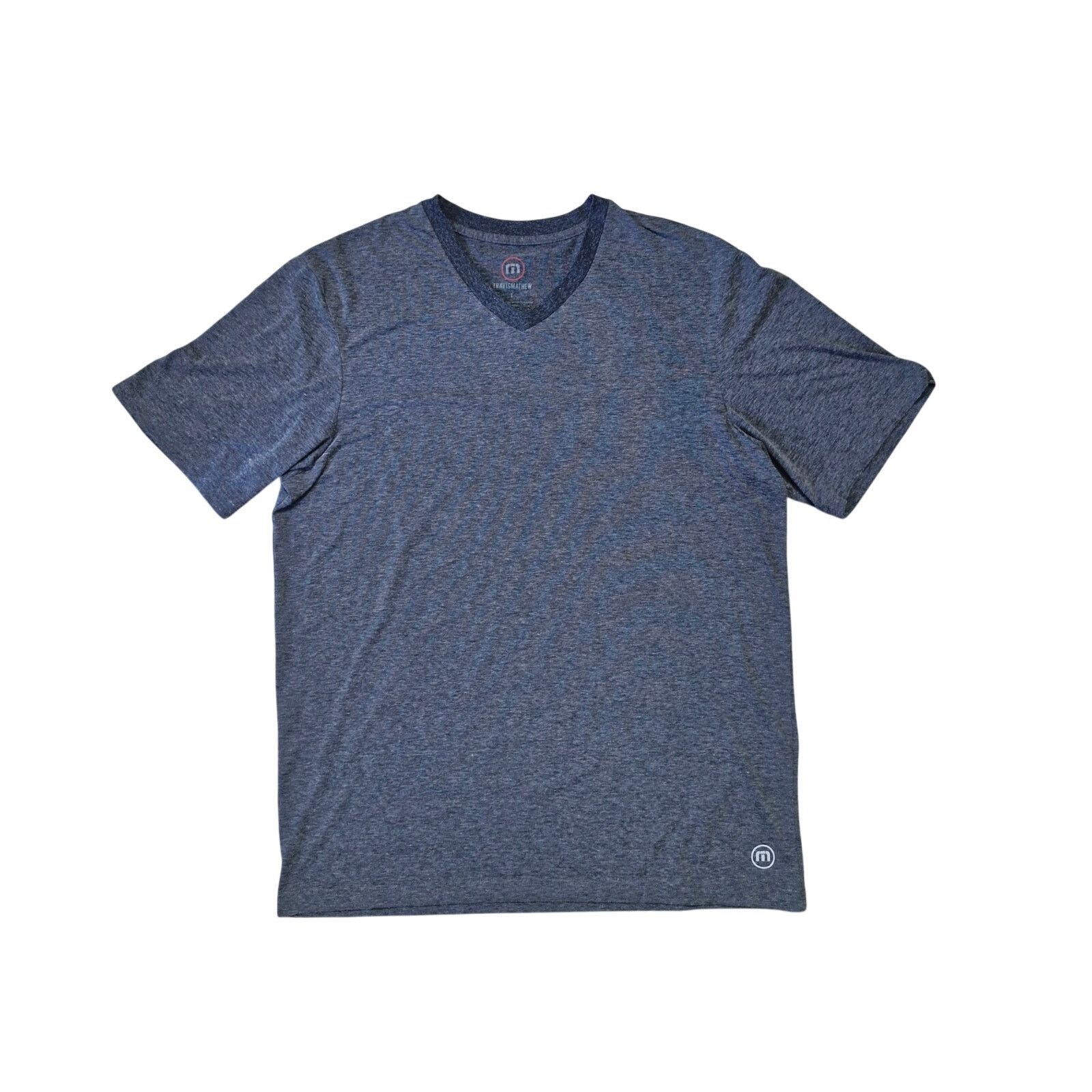 TravisMathew Travis Mathew V-Neck T-Shirt Men’s Size Large Short Sleeve Size US L / EU 52-54 / 3 - 1 Thumbnail