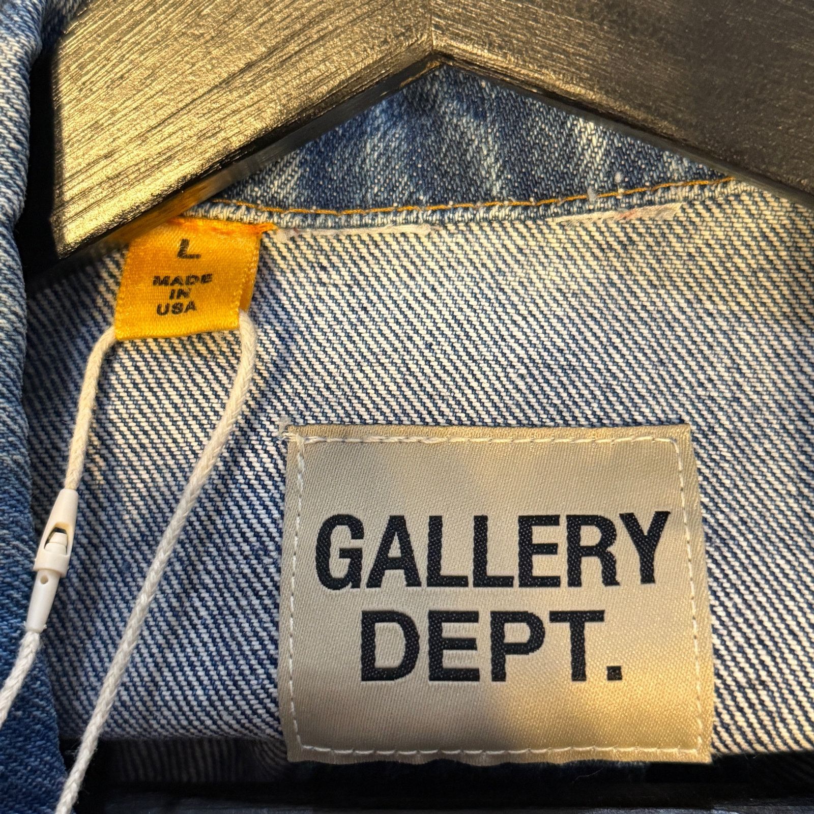 Gallery Dept. Gallery Dept Blue Denim Jacket Size US L / EU 52-54 / 3 - 3 Thumbnail