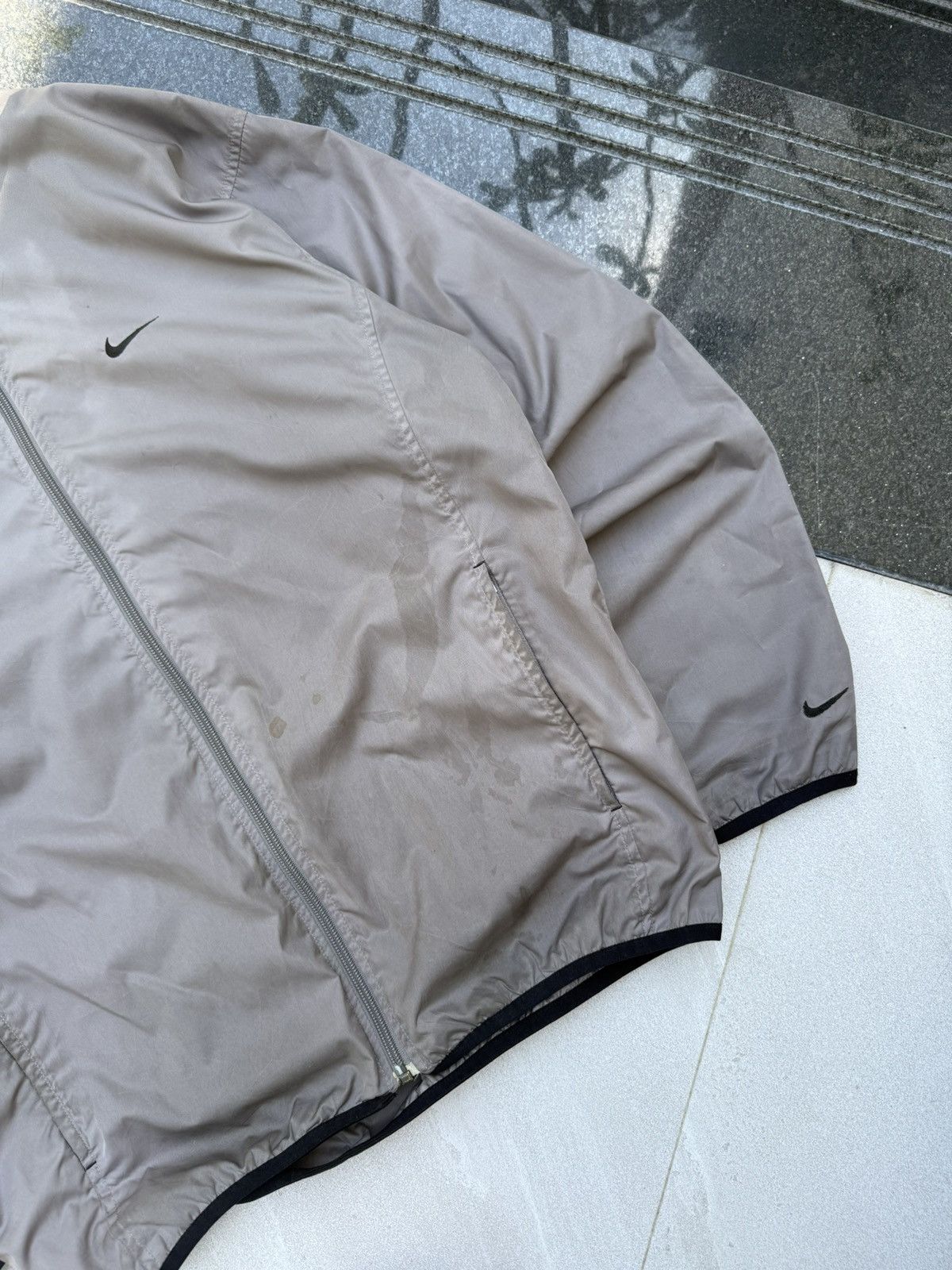 Nike 90’s NIKE RARE SWOOSH Y2K VINTAGE LOGO RETRO Y2K ZIP JACKET Size US M / EU 48-50 / 2 - 3 Thumbnail