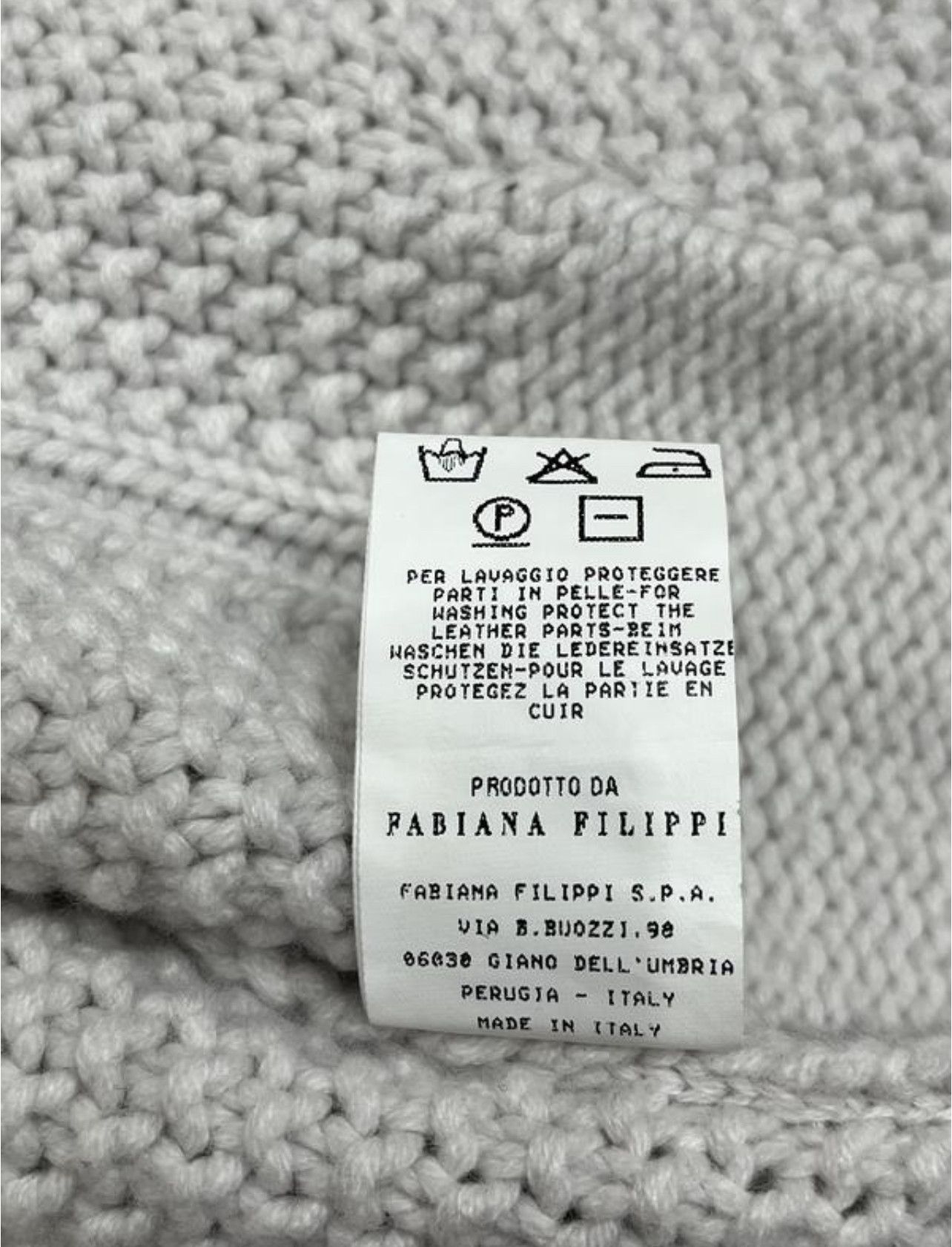 Fabiana Filippi Fabiana Filippi Women's Gray Wool Jacket Blazer Size L / US 10 / IT 46 - 6 Thumbnail