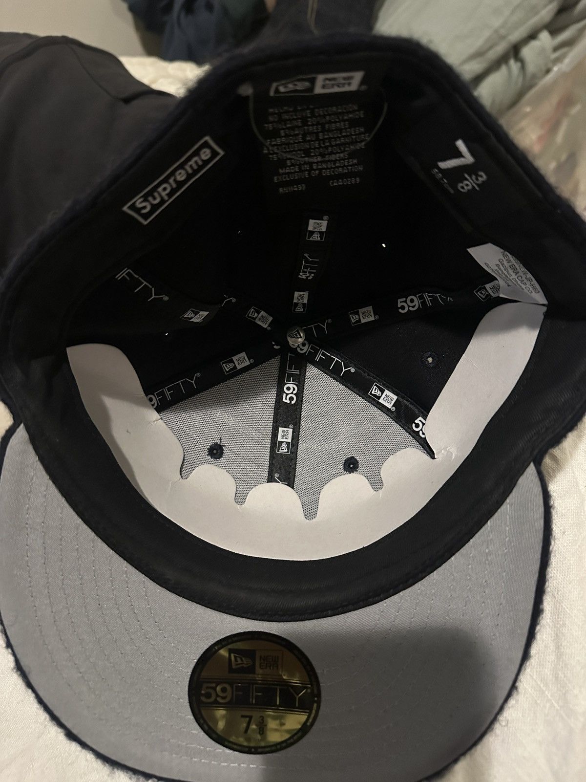 Supreme Supreme Box Logo New Era Cap Size ONE SIZE - 4 Thumbnail