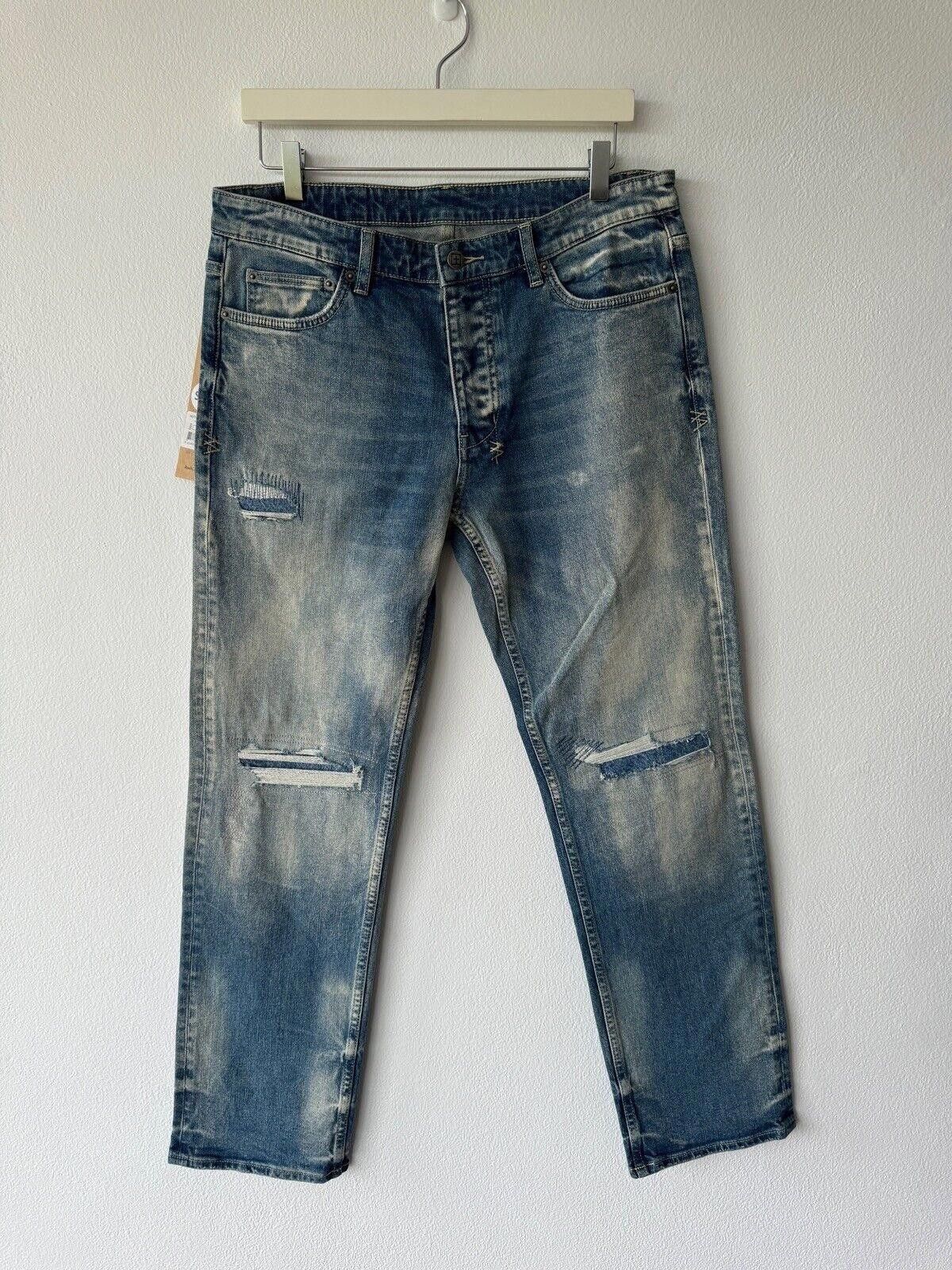 Ksubi new Ksubi mens denim jean hazlow 32 medium tektonik blue Size US 32 / EU 48 - 1 Thumbnail