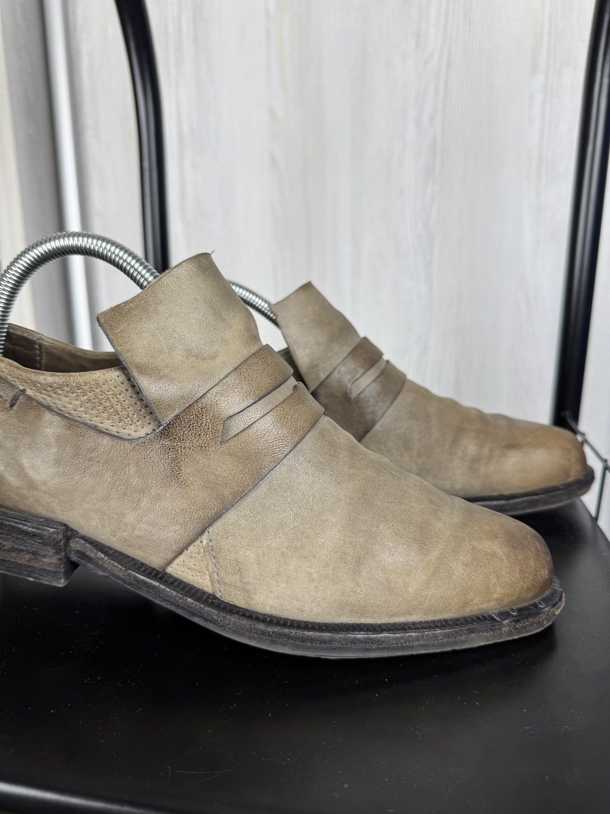 A.S.98 A.S.98 avant garde beige ankle loafer boots Size US 9 / IT 39 - 4 Thumbnail