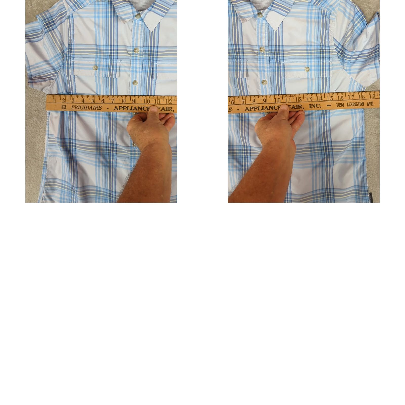 Eddie Bauer Eddie Bauer Shirt Womens Short Sleeve Adventure Blue Plaid Button Up Camp Hike S Regular Womens Size S / US 4 / IT 40 - 9 Thumbnail
