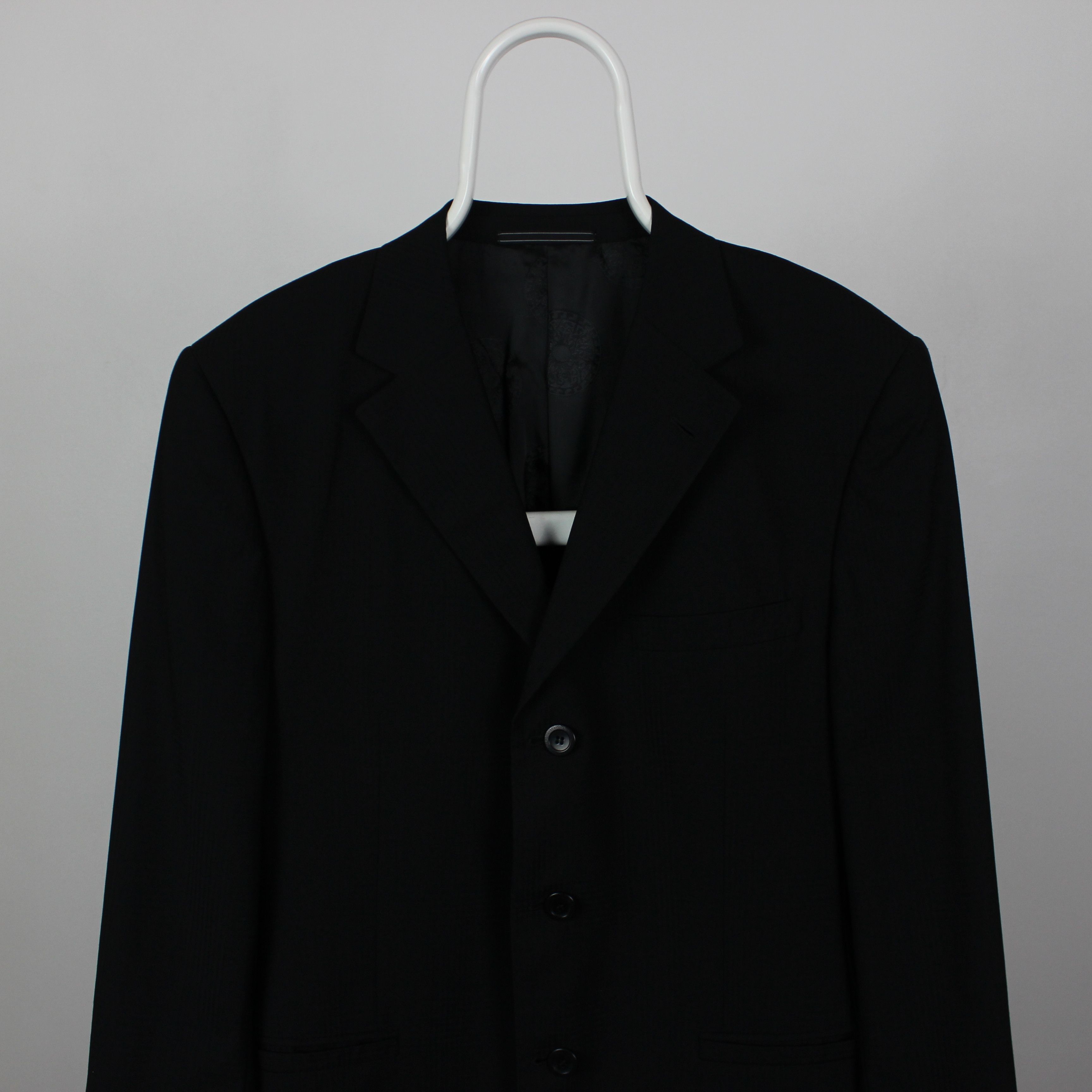 Versace Versace classic v2 blazer men wool black 50 52 XL Size 44R - 5 Thumbnail