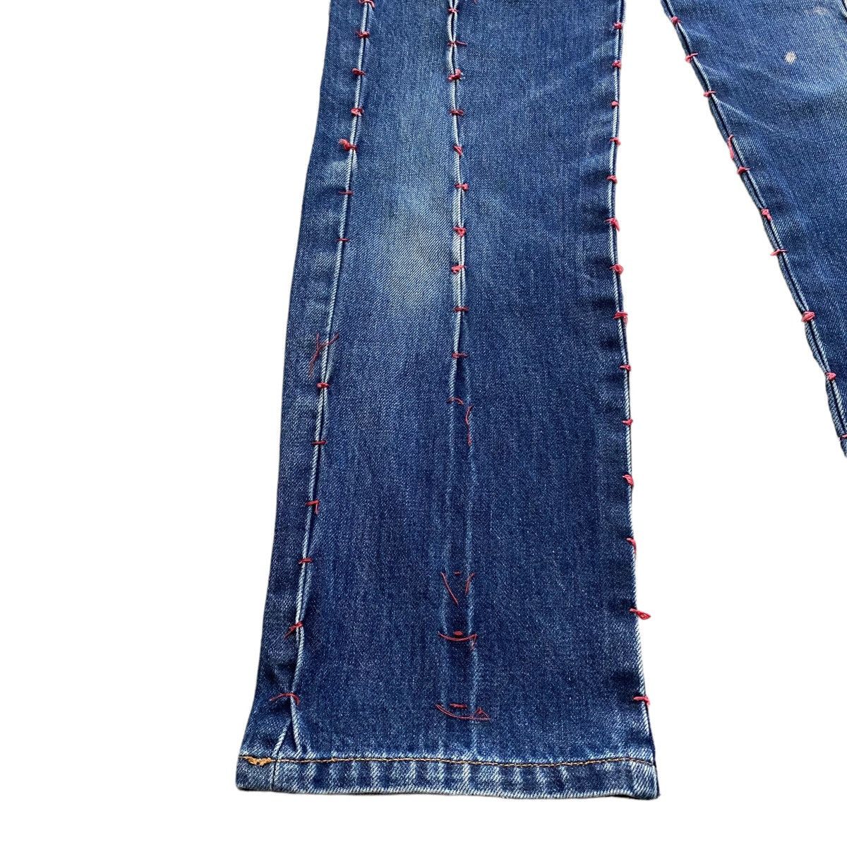 Marithe + Francois Girbaud Marithe Francois Girbaud Denim Bondage Jeans Size 28" / US 6 / IT 42 - 8 Thumbnail