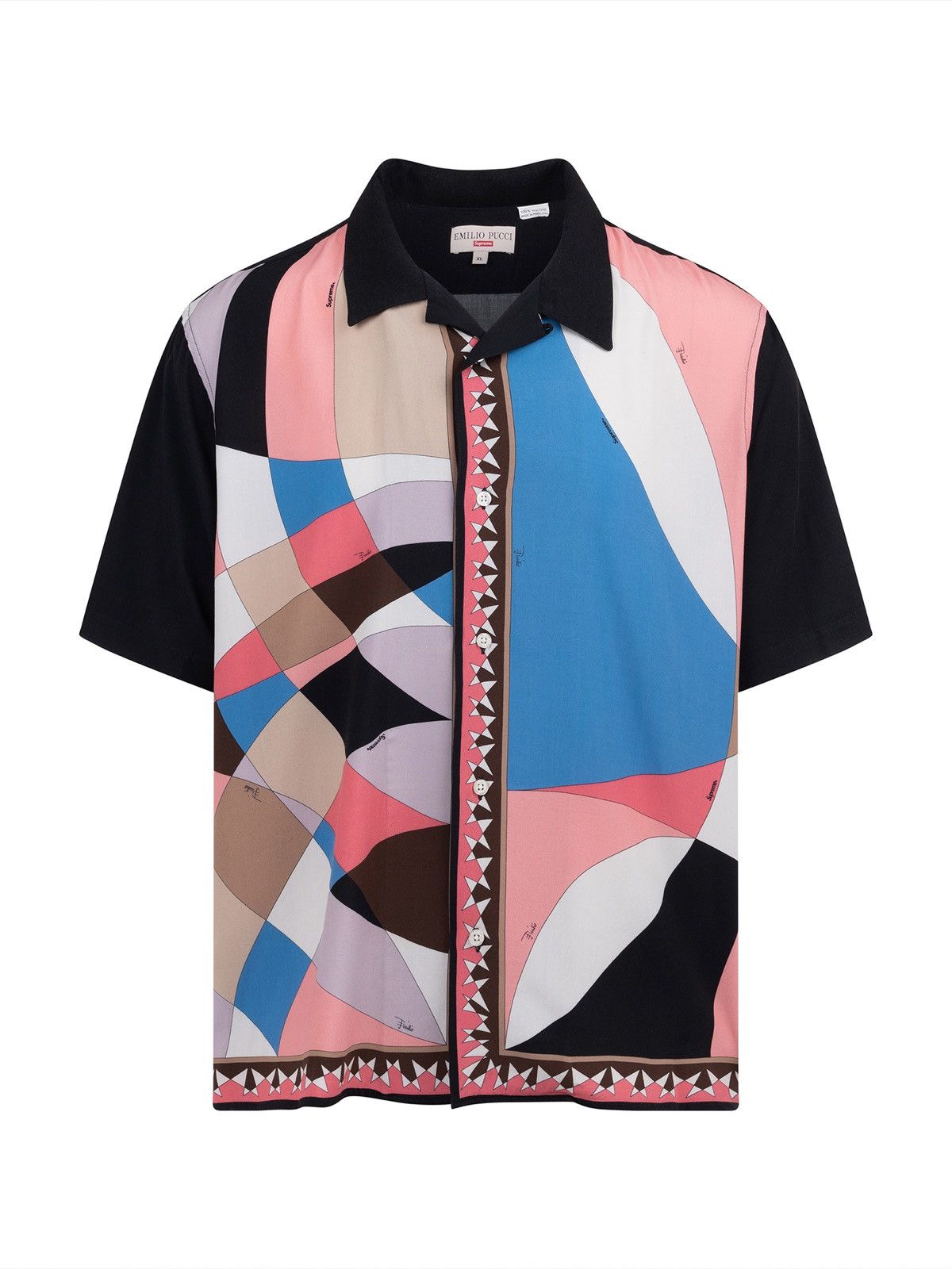 Supreme Supreme x Emilio Pucci "Dusty Pink" shirt & shorts set Size US XL / EU 56 / 4 - 1 Thumbnail