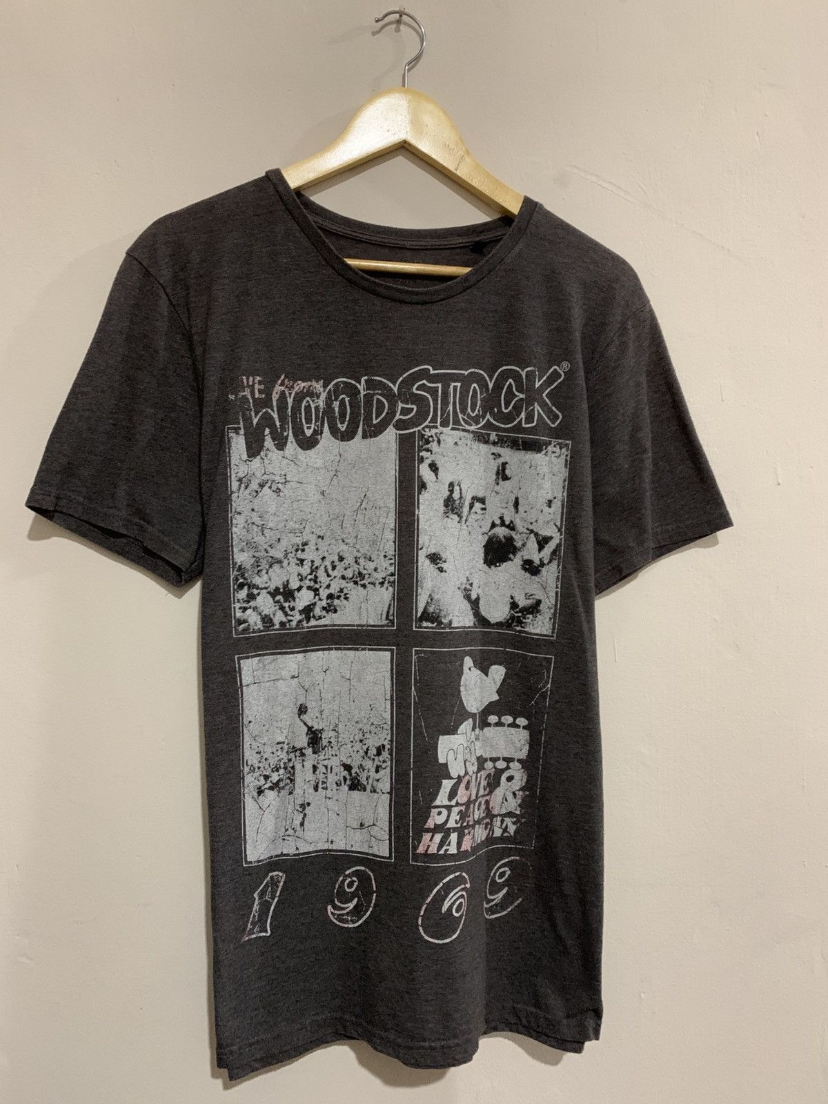 Band Tees Vintage Woodstock love peace and harmony shirt Size US L / EU 52-54 / 3 - 2 Thumbnail