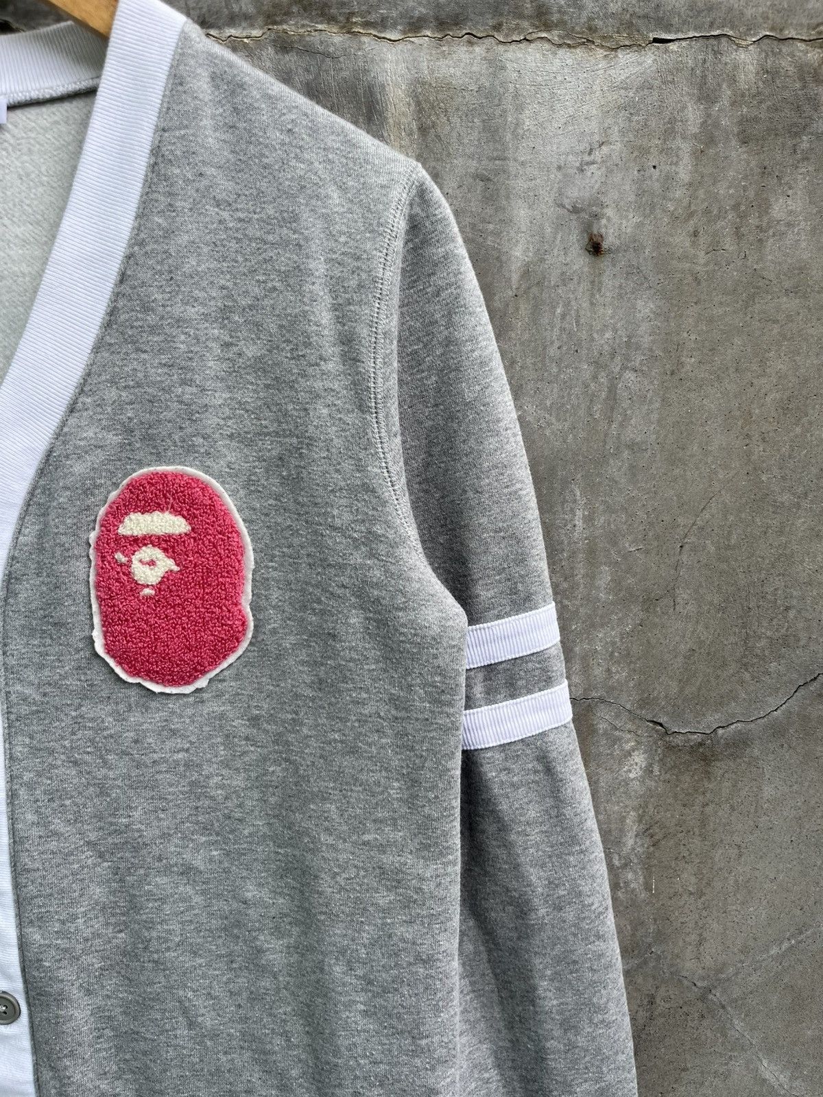 Bape Patched Bape Head Cardigan Size S / US 4 / IT 40 - 3 Thumbnail