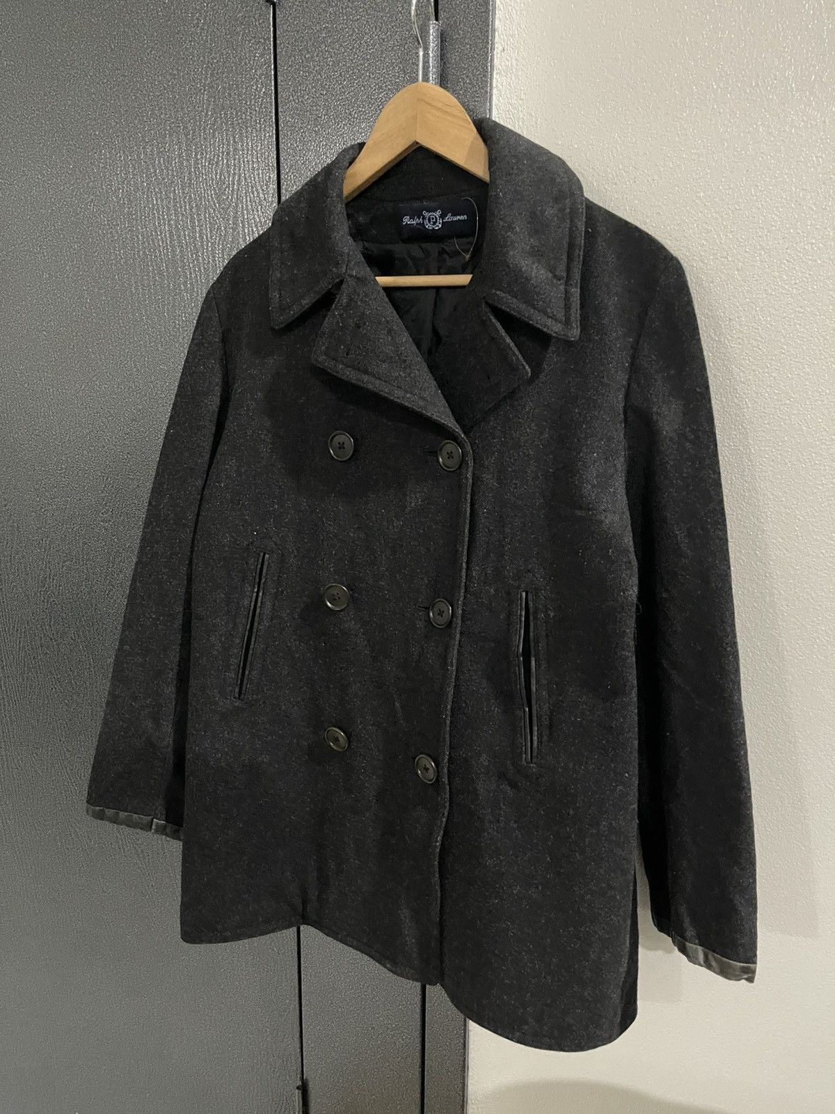 Polo Ralph Lauren RALPH LAUREN POLO SPORTS DOUBLE BREASTED PEACOAT Size M / US 6-8 / IT 42-44 - 2 Thumbnail