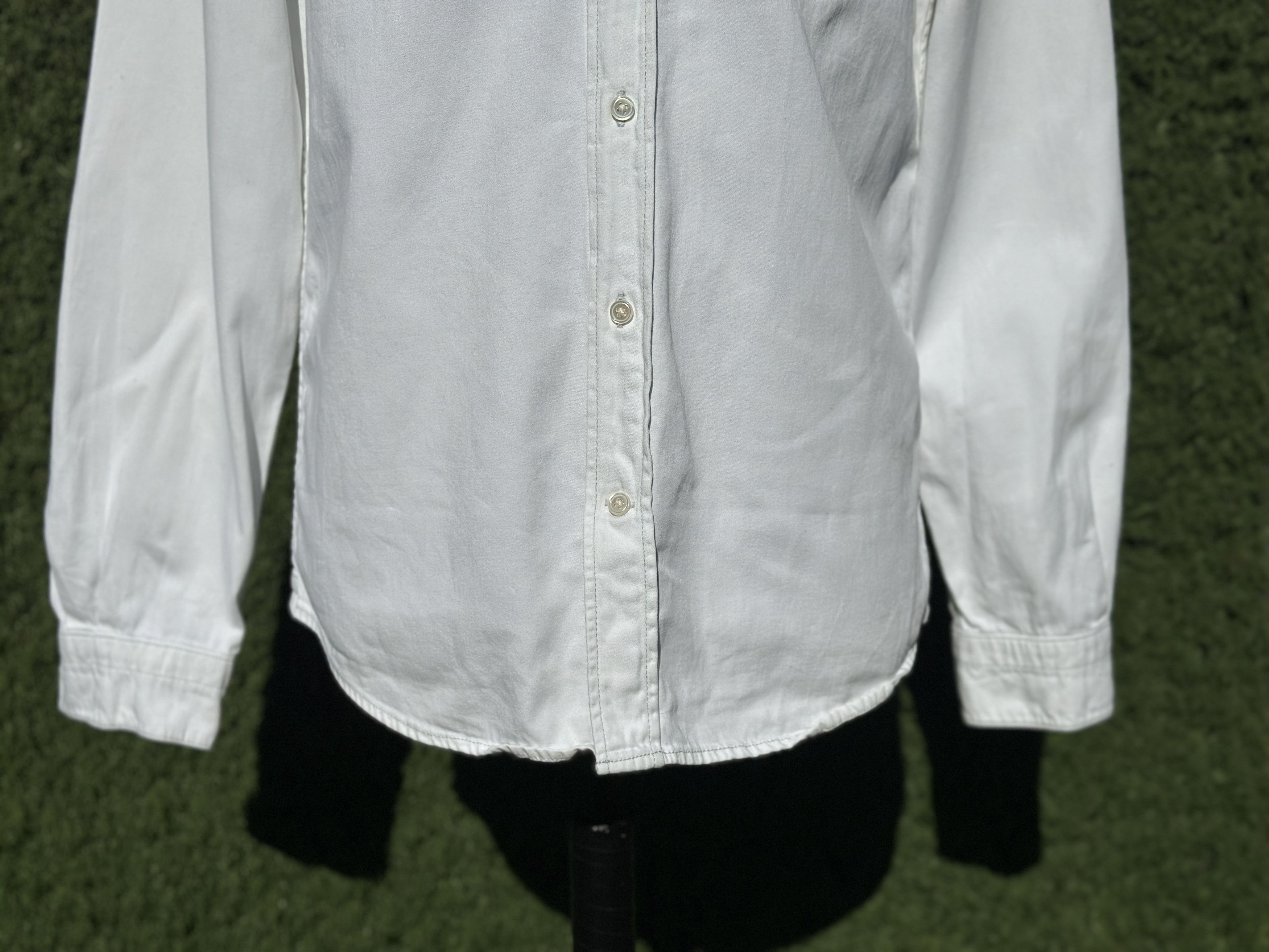 Acne Studios Acne Studios Isherwood Classic Fit Cotton Shirt Size 48 Size US M / EU 48-50 / 2 - 8 Thumbnail