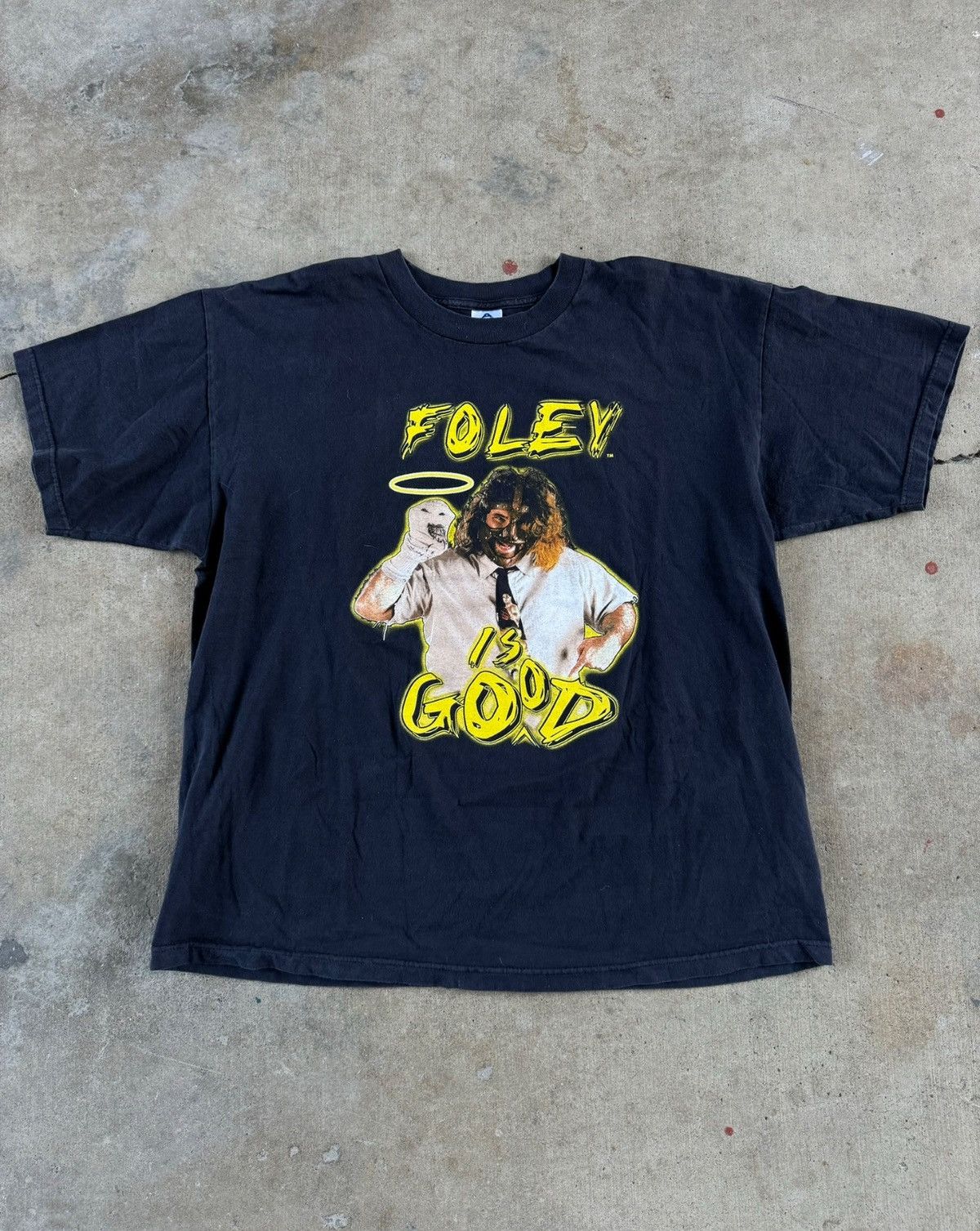 WWF Vintage WWF Mick Foley Tee Size US XXL / EU 58 / 5 - 1 Thumbnail