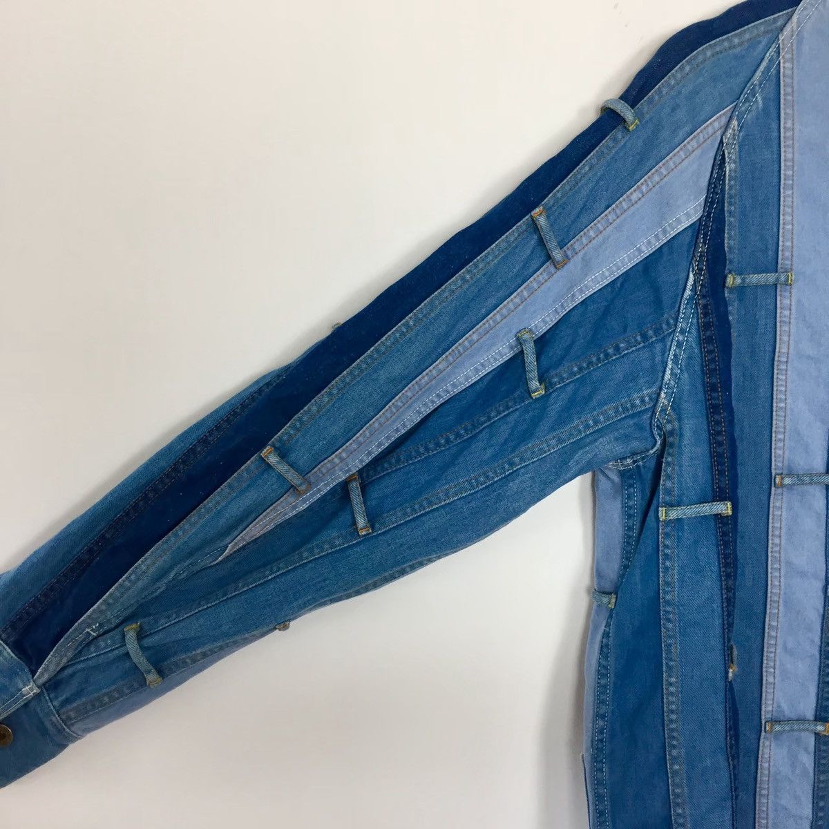 Kapital KAPITAL 2010FW BELT LOOPS PATCHWORK JACKET Size US L / EU 52-54 / 3 - 6 Thumbnail