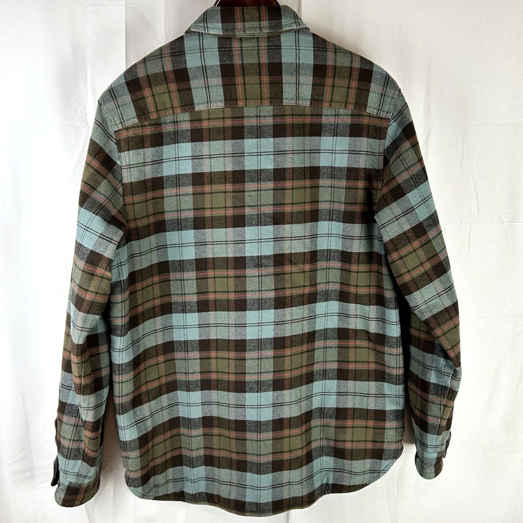 Vintage VINTAGE L.L. Bean Quilted Lined Flannel Shirt Jacket Heavy Plaid Outdoor Men Small Shacket Size US S / EU 44-46 / 1 - 8 Thumbnail