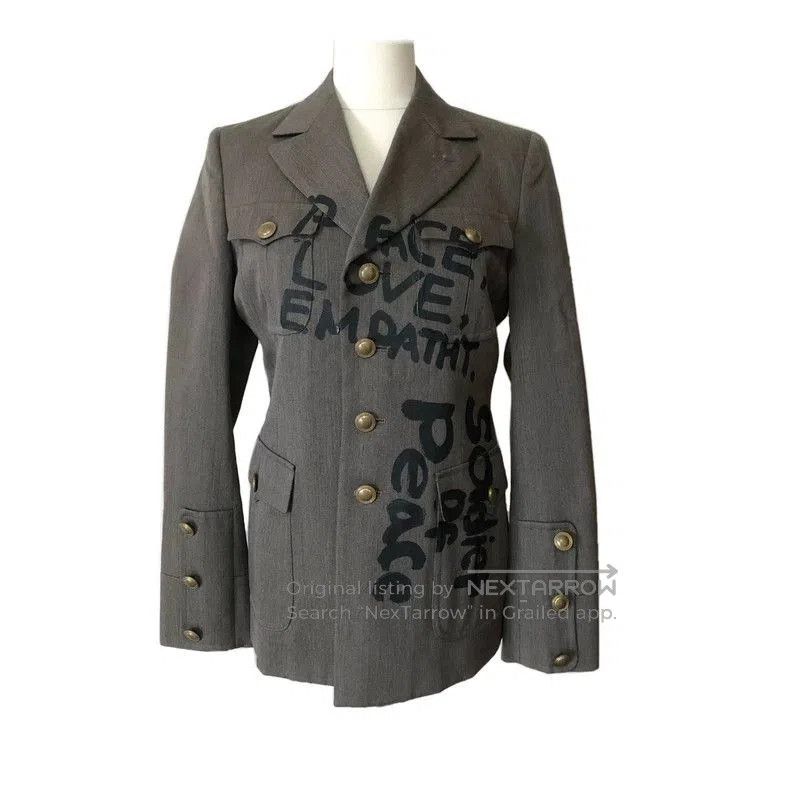 Comme des Garcons Comme des Garçons HOMME PLUS Peace Blazer. Size US XS / EU 42 / 0 - 1 Thumbnail