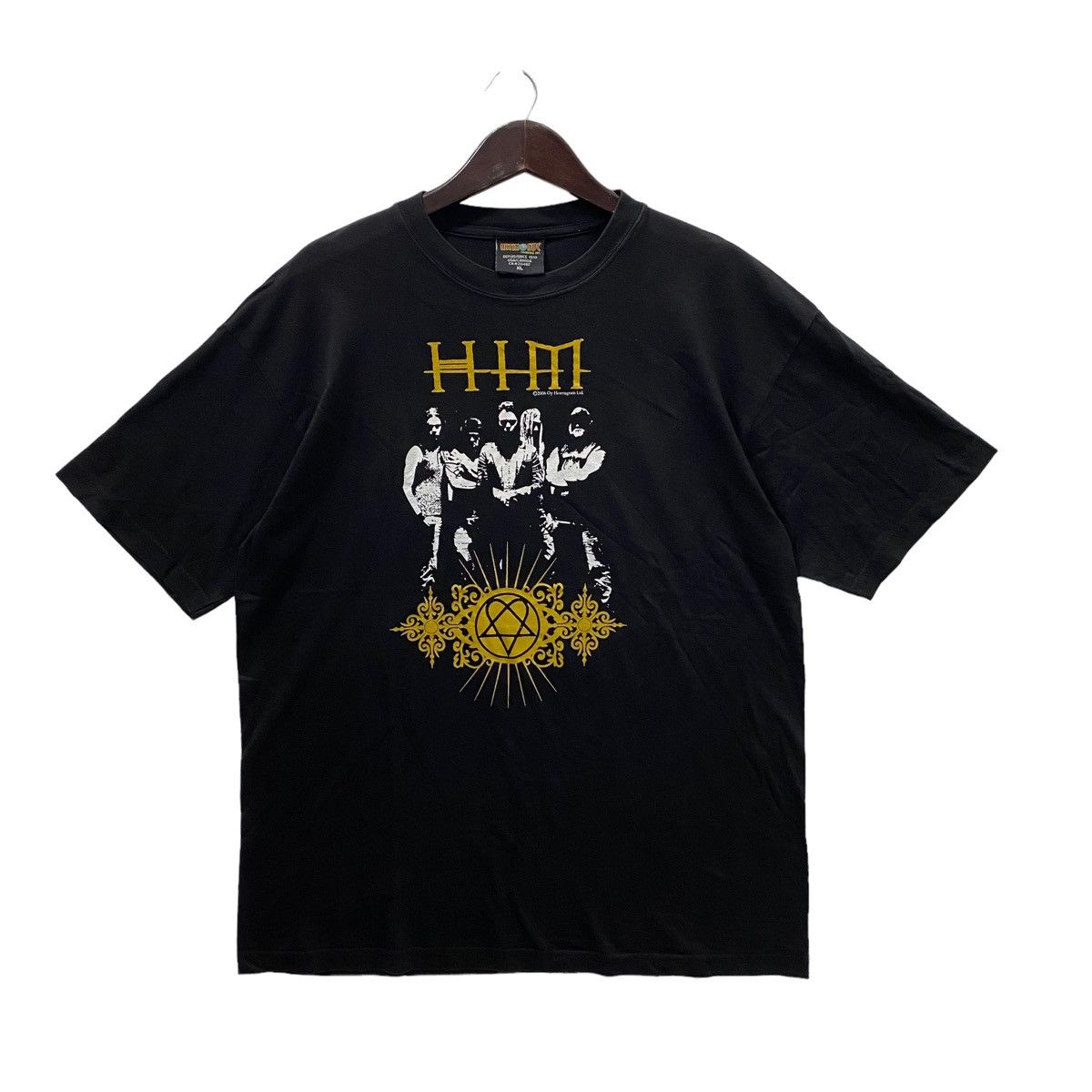 Band Tees 💥VINTAGE HIM Gothic Metal 2006 tee t-shirt Size US XL / EU 56 / 4 - 1 Thumbnail