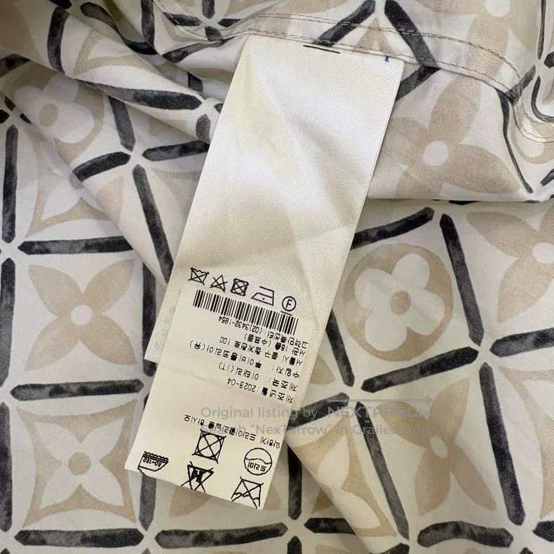 Louis Vuitton Louis Vuitton Monogram Black Full Logo Shirt Size XS / US 0-2 / IT 36-38 - 8 Thumbnail