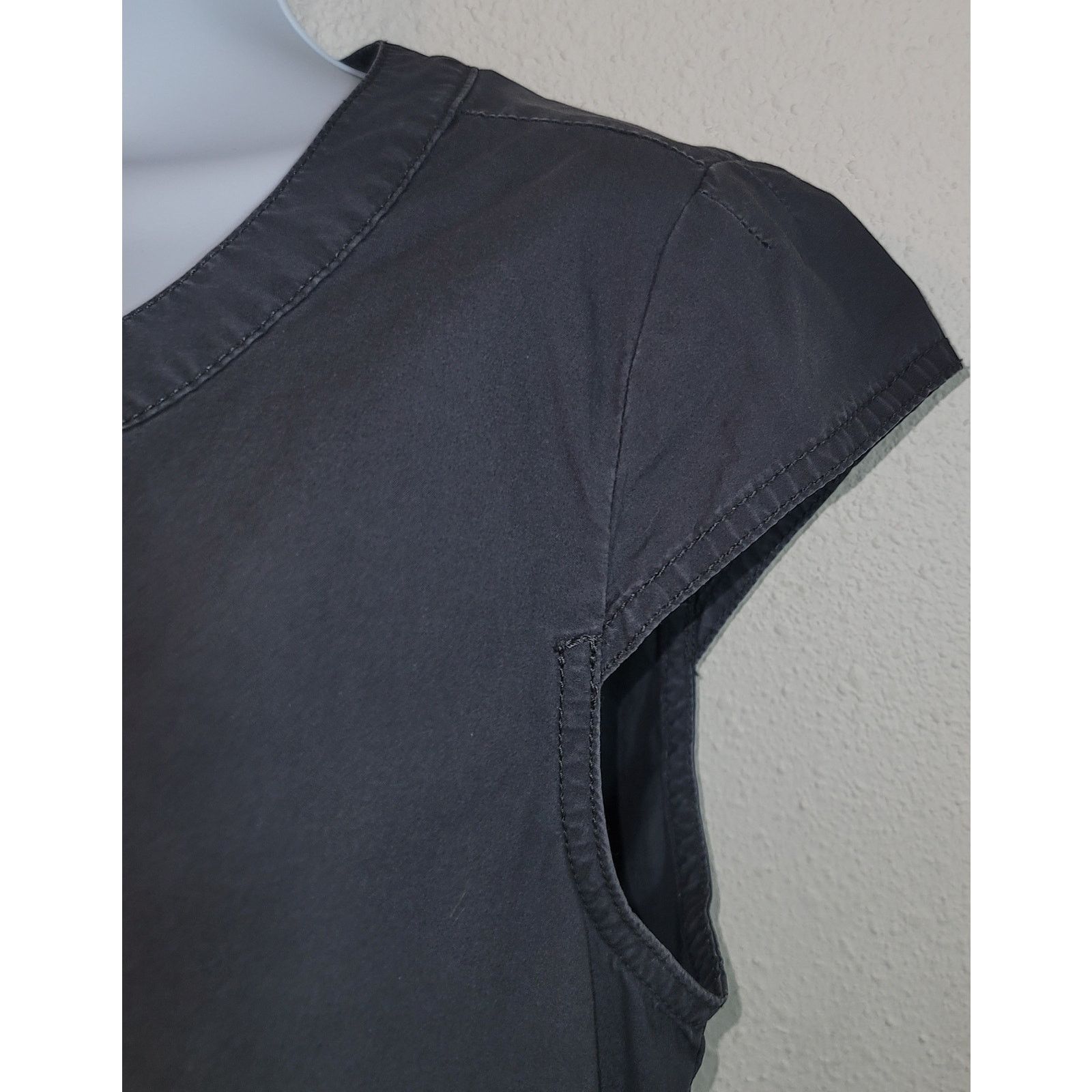 Other J. Crew Charcoal Mini A-Line Dress Small Front Pockets Size S / US 4 / IT 40 - 6 Thumbnail
