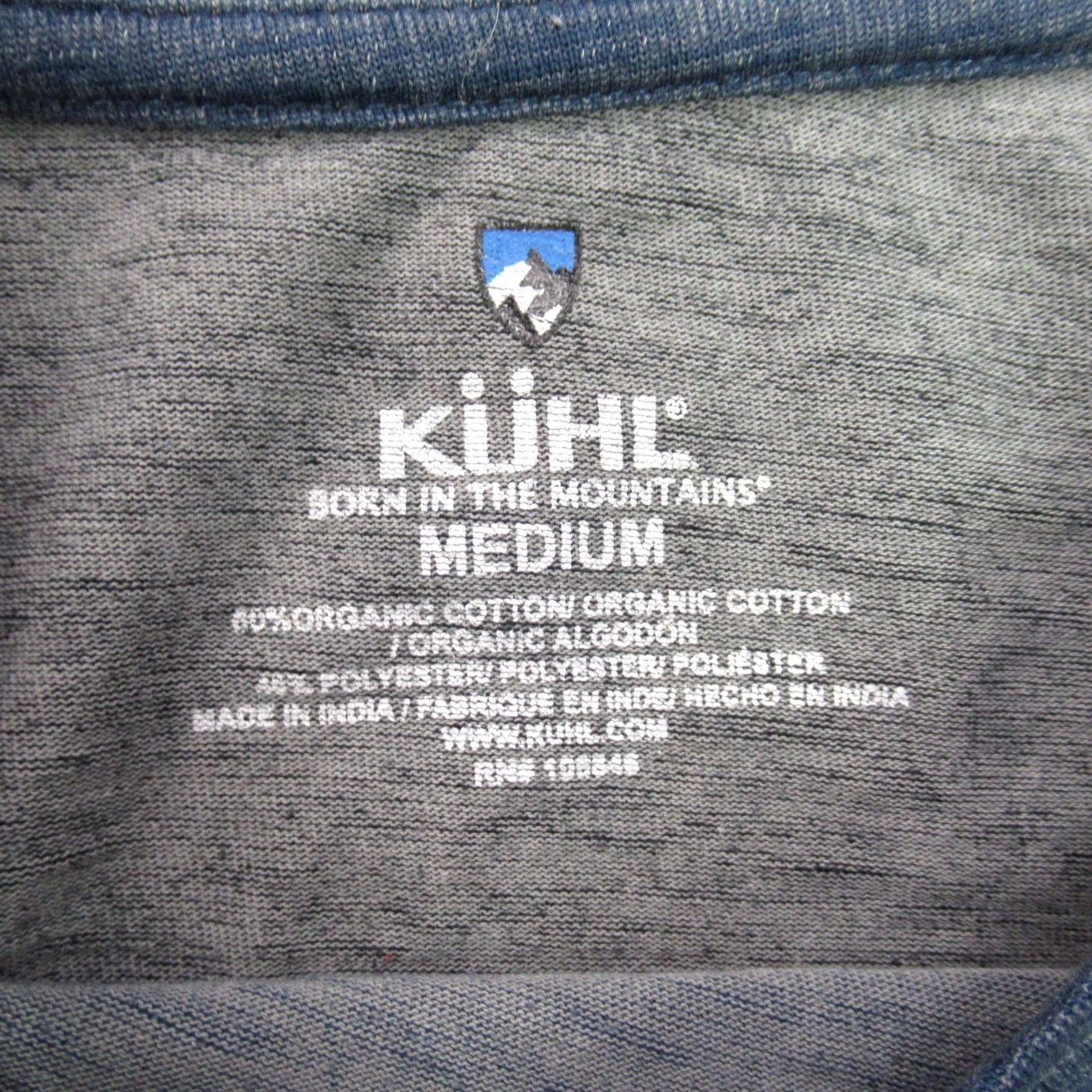 Vintage Kuhl Shirt Mens Medium Long Sleeve Crew Neck Blue Sweater Casual Lightweight Size US M / EU 48-50 / 2 - 3 Thumbnail