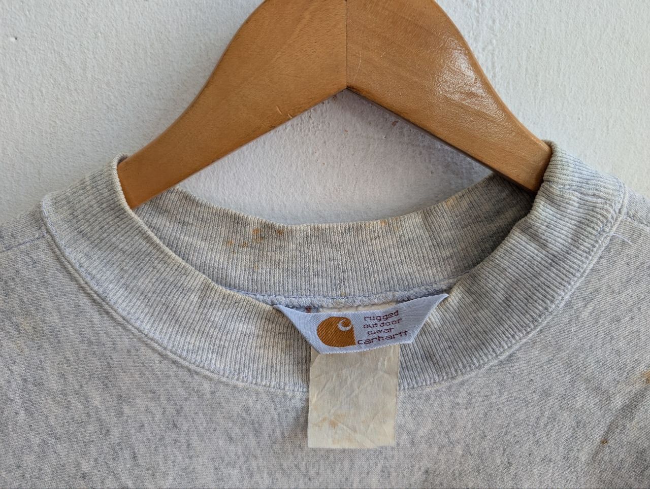 Carhartt vintage CARHATT embroidered logo spell out sweatshirts Size US L / EU 52-54 / 3 - 10 Thumbnail