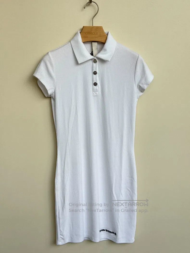 Chrome Hearts CHROME HEARTS Size XS Polo neck dress short sleeve Size XS / US 0-2 / IT 36-38 - 1 Thumbnail