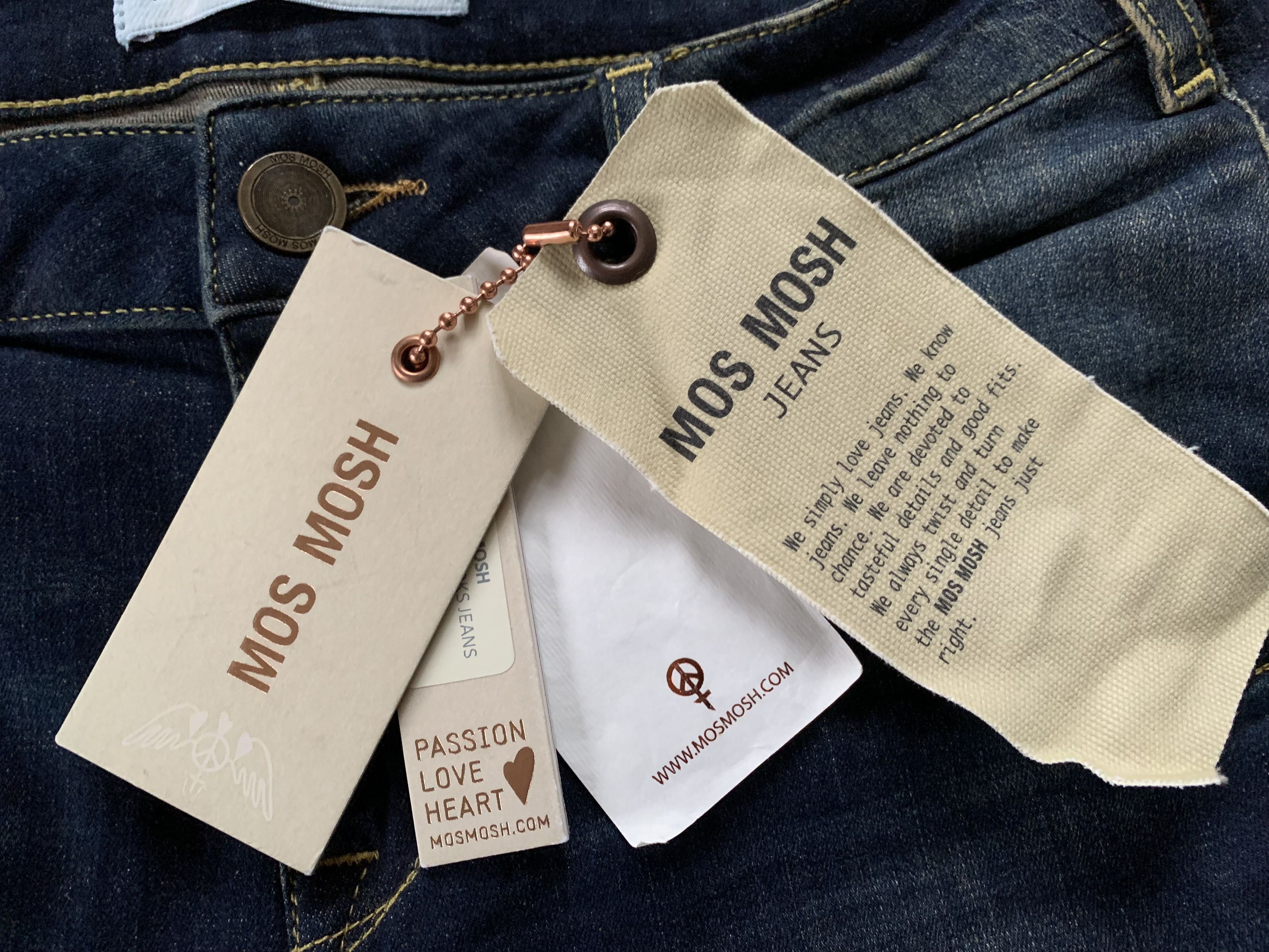 Denime Mos Mosh Customized Women's Jeans Size 27" / US 4 / IT 40 - 8 Thumbnail