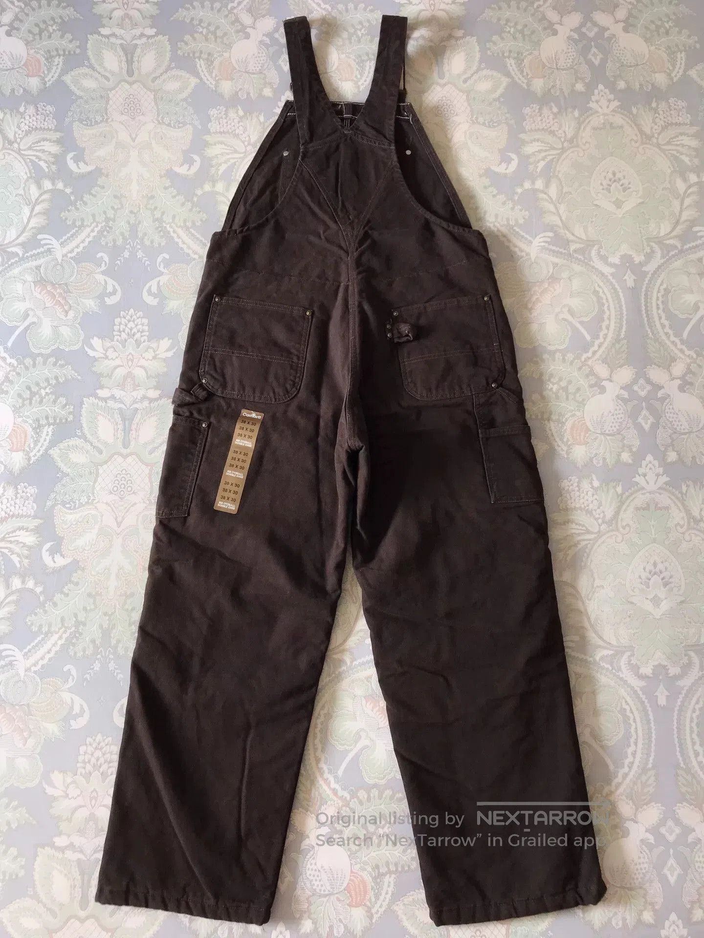 Carhartt Carhartt R27 Washed Canvas Overalls. Size US 38 / EU 54 - 4 Thumbnail